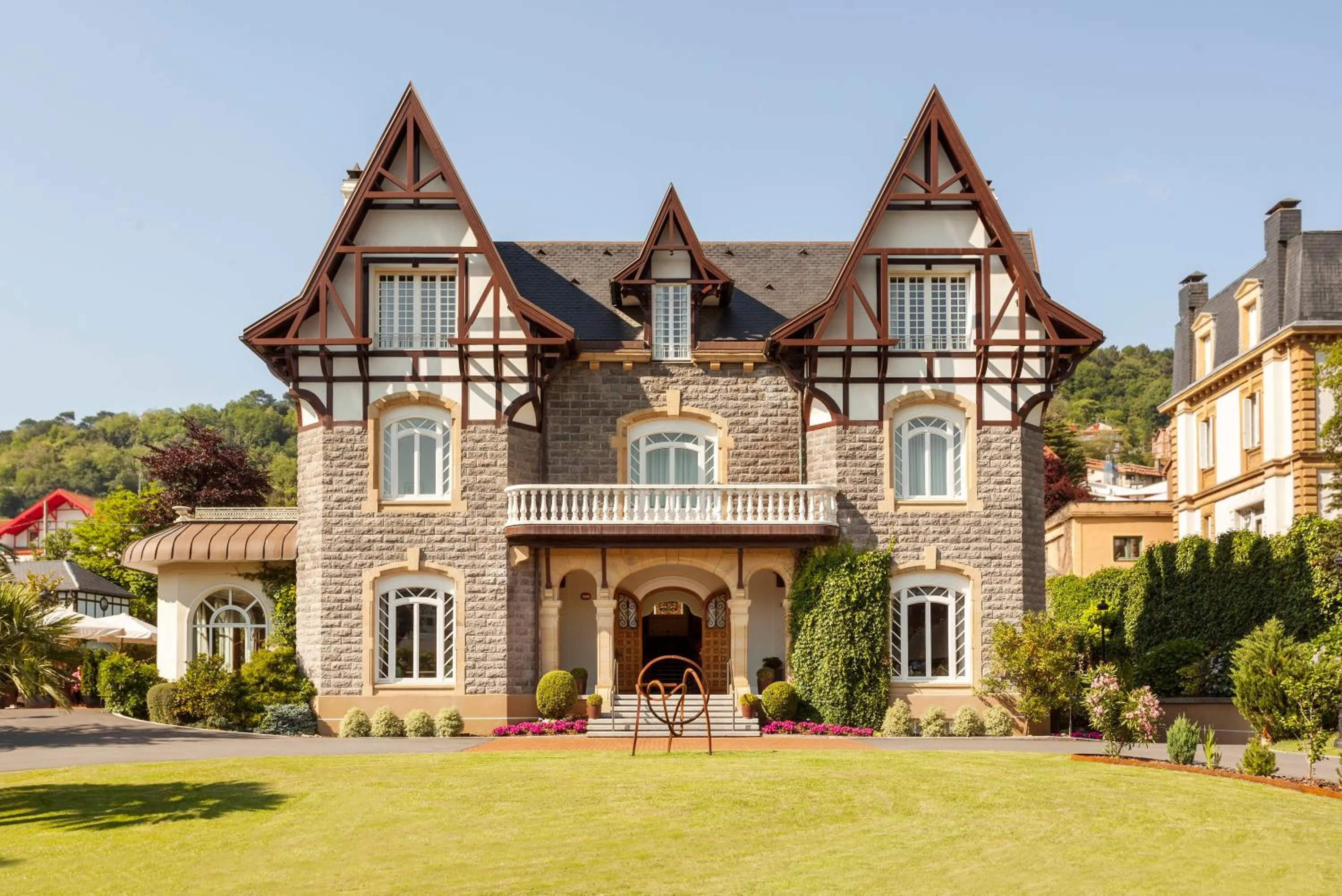 Facade/entrance in Hotel Villa Soro