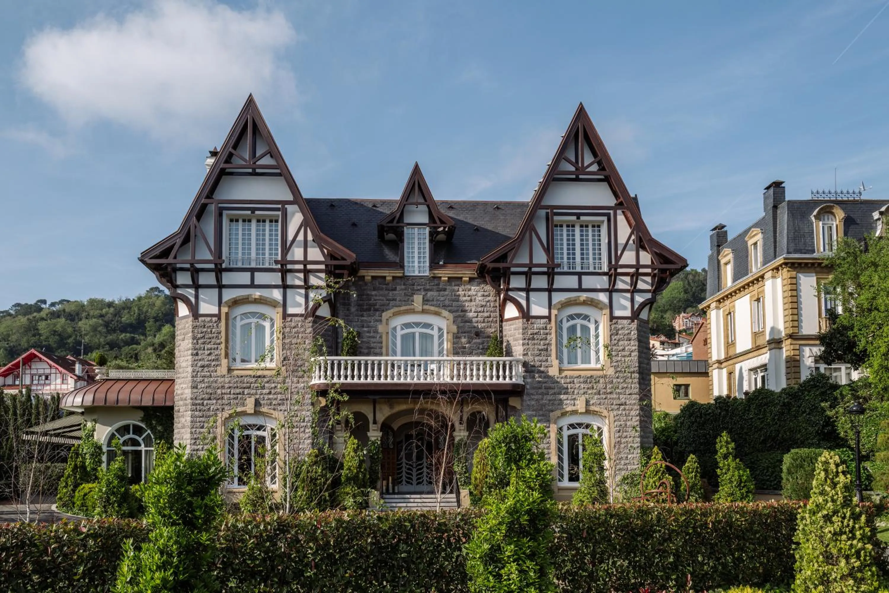 Property building in Hotel Villa Soro