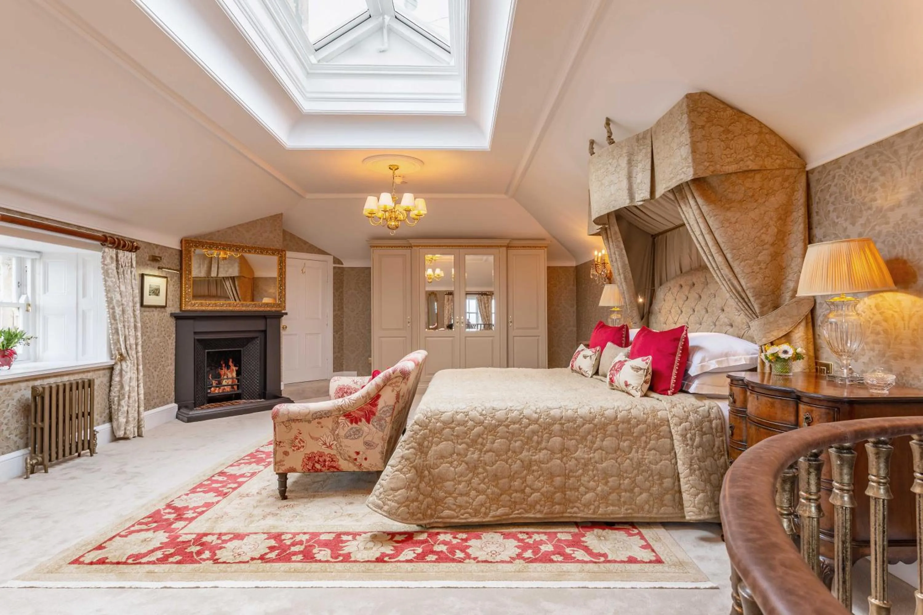 Bed in Glenapp Castle