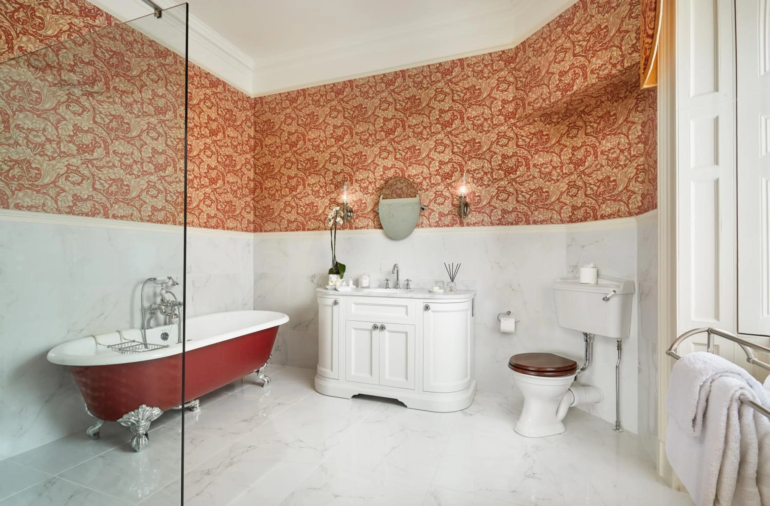 Shower in Glenapp Castle