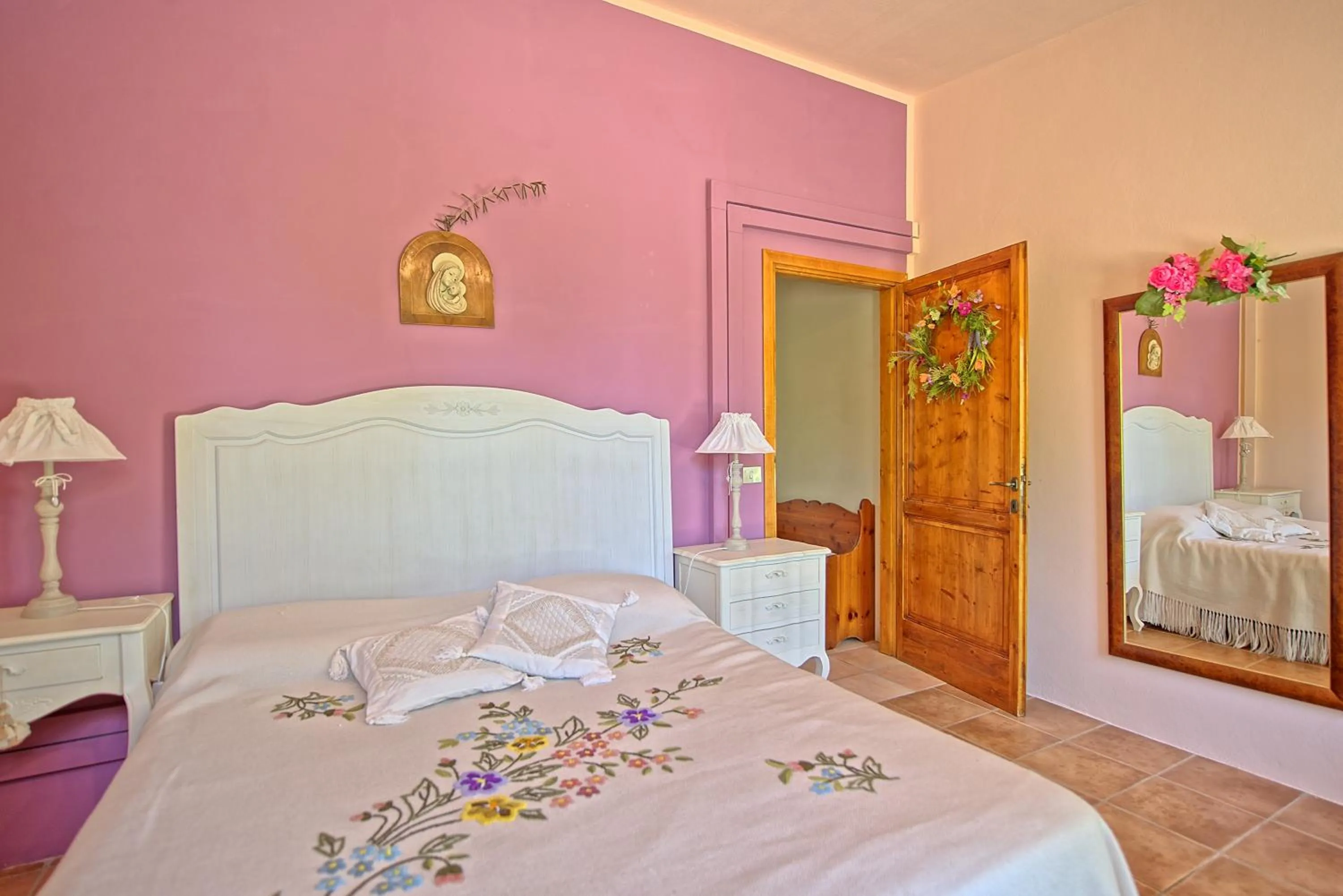 Bedroom, Bed in Holiday Home Casa Ovile by PosarelliVillas