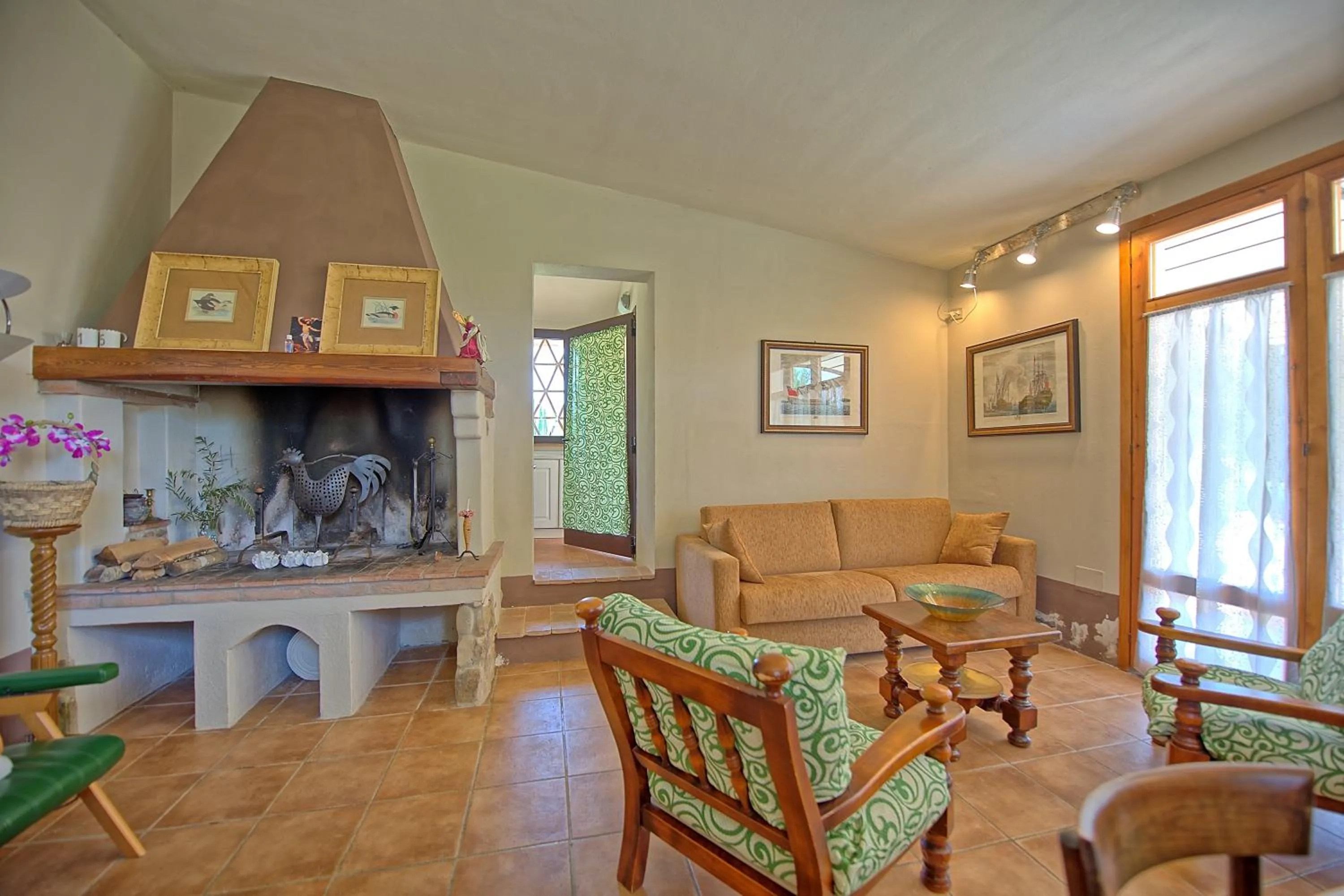 Living room in Holiday Home Casa Ovile by PosarelliVillas