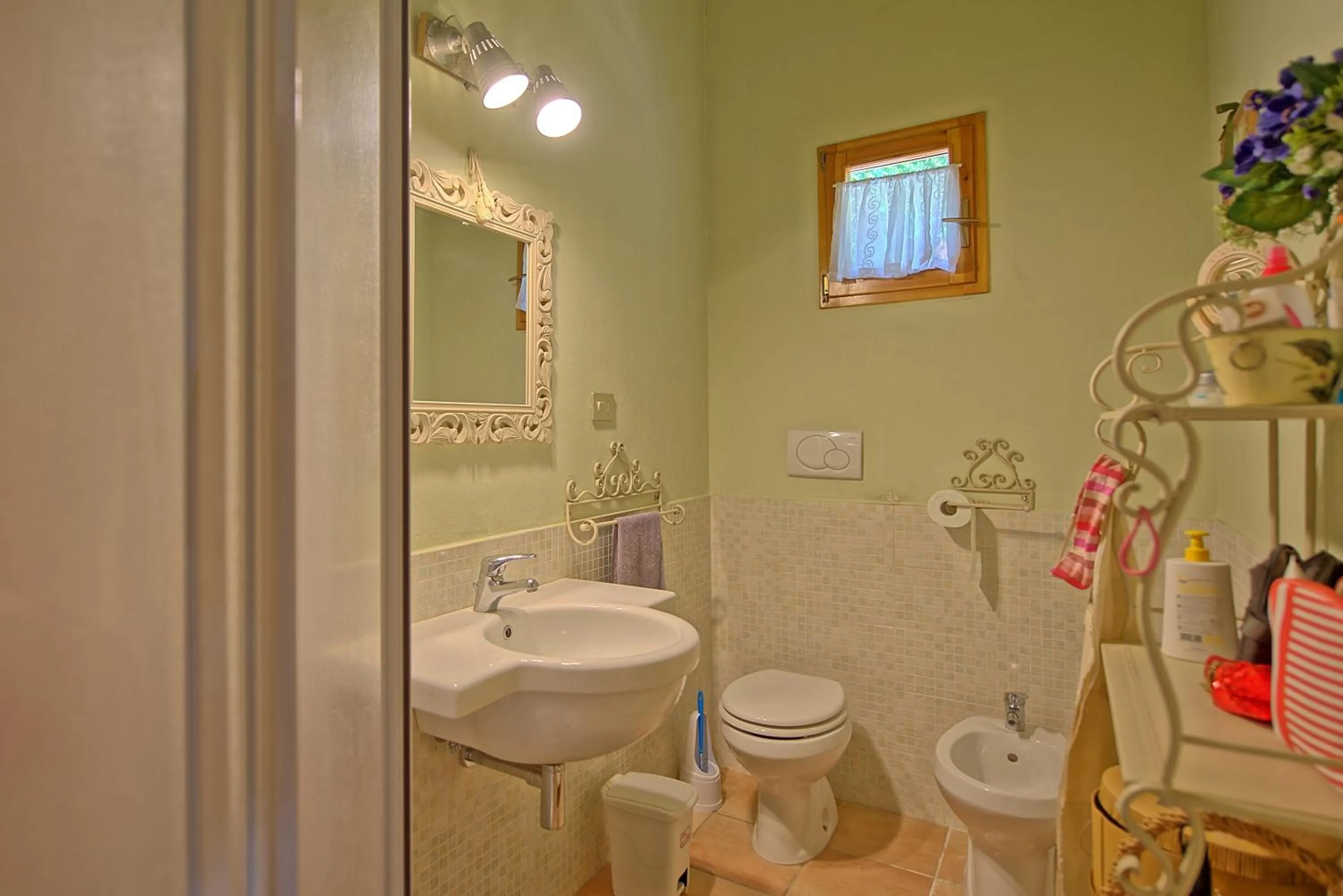 Shower in Holiday Home Casa Ovile by PosarelliVillas