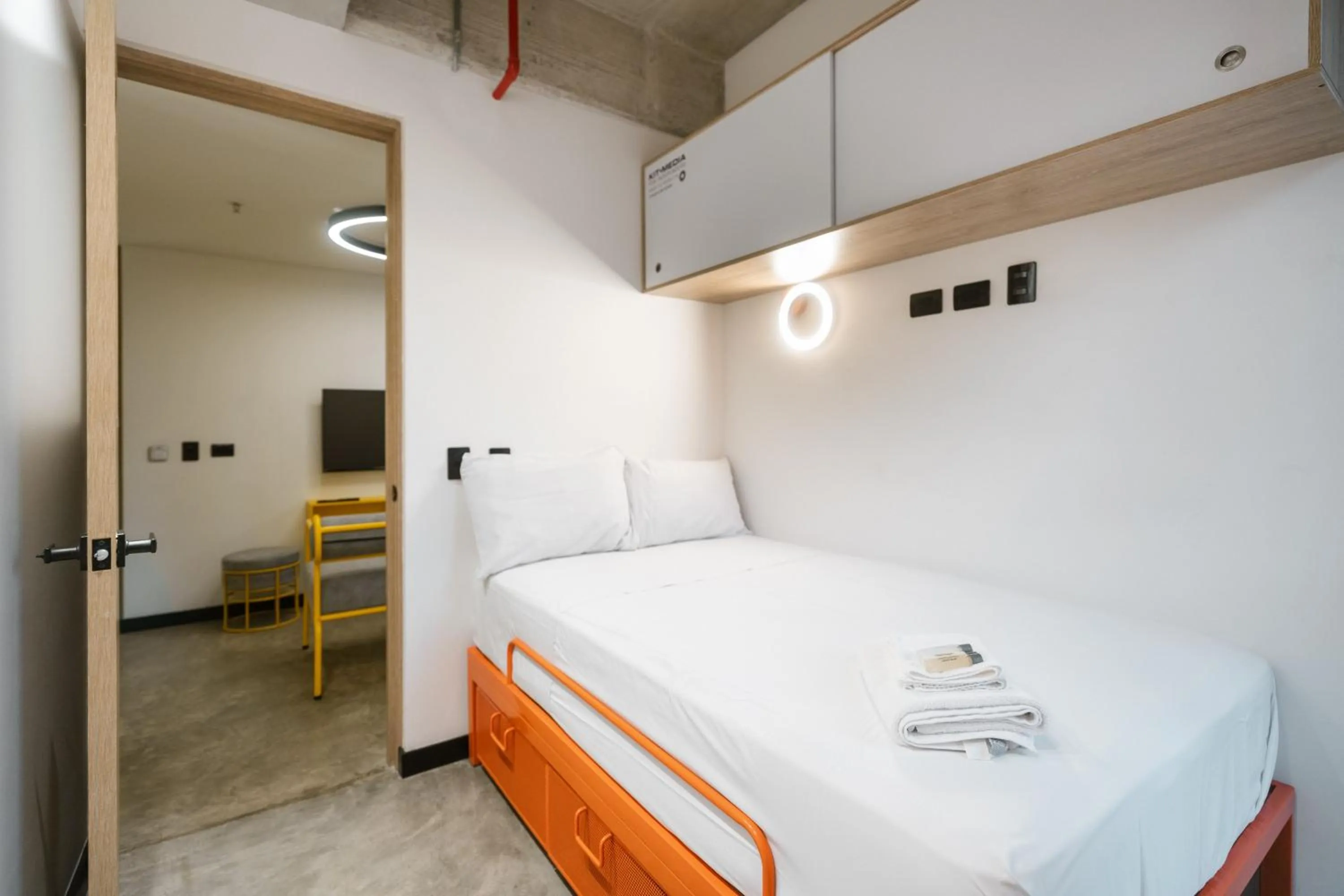 Bedroom, Bed in Indie Universe Creative Hotel