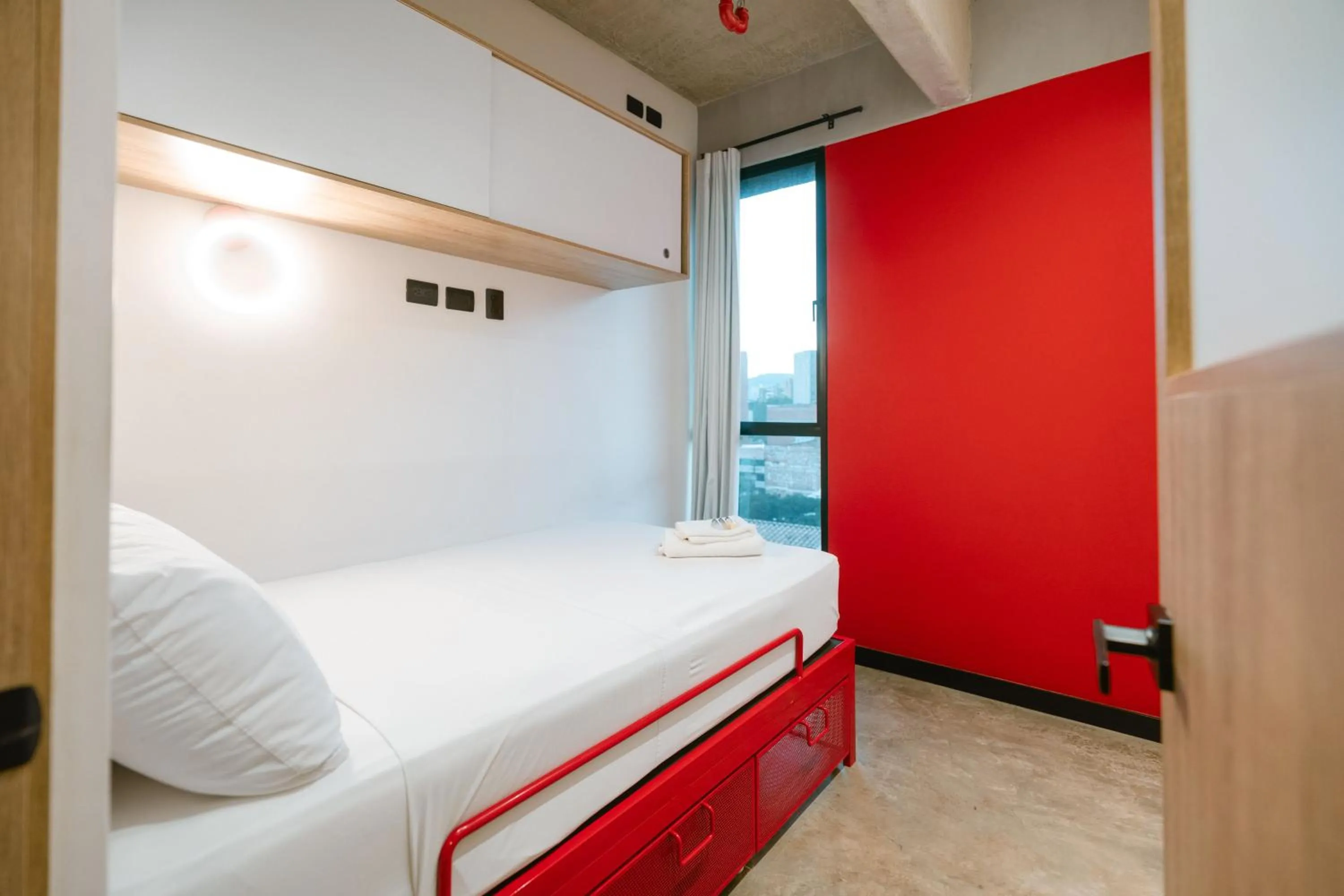 Bed in Indie Universe Creative Hotel