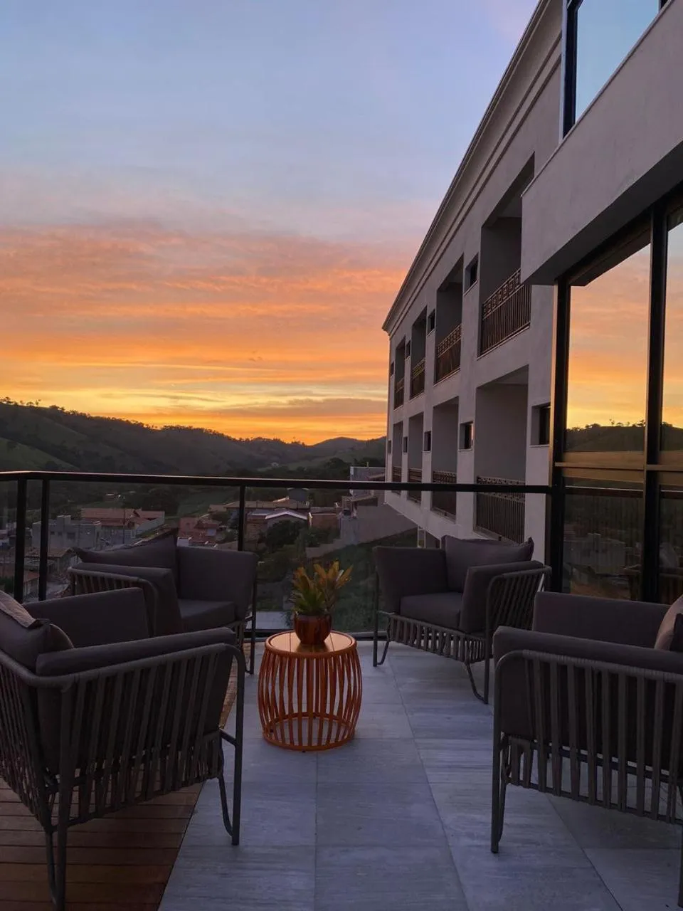 Patio in Vista do Lago Hotel