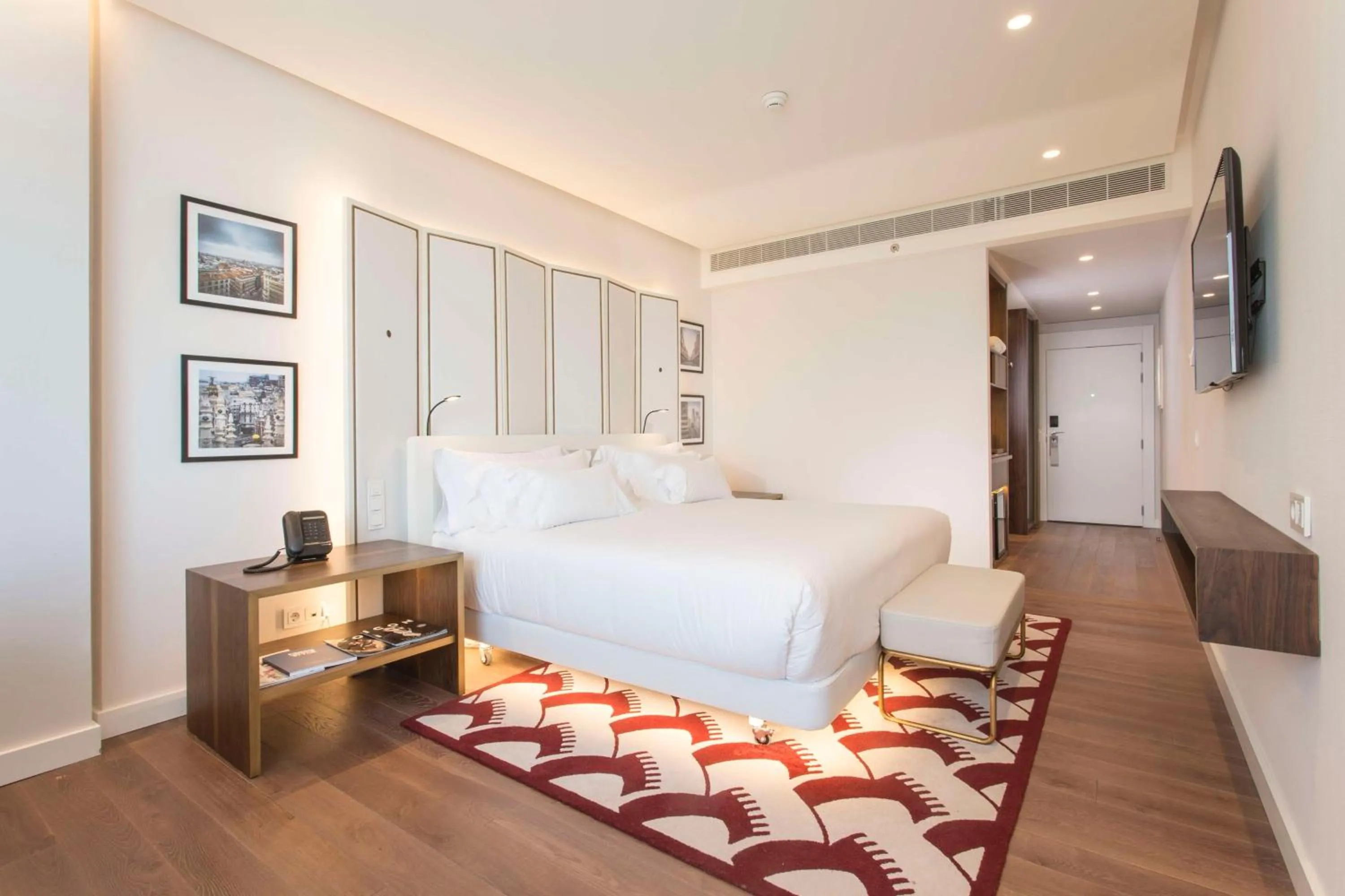 Bedroom, Bed in NH Collection Madrid Eurobuilding