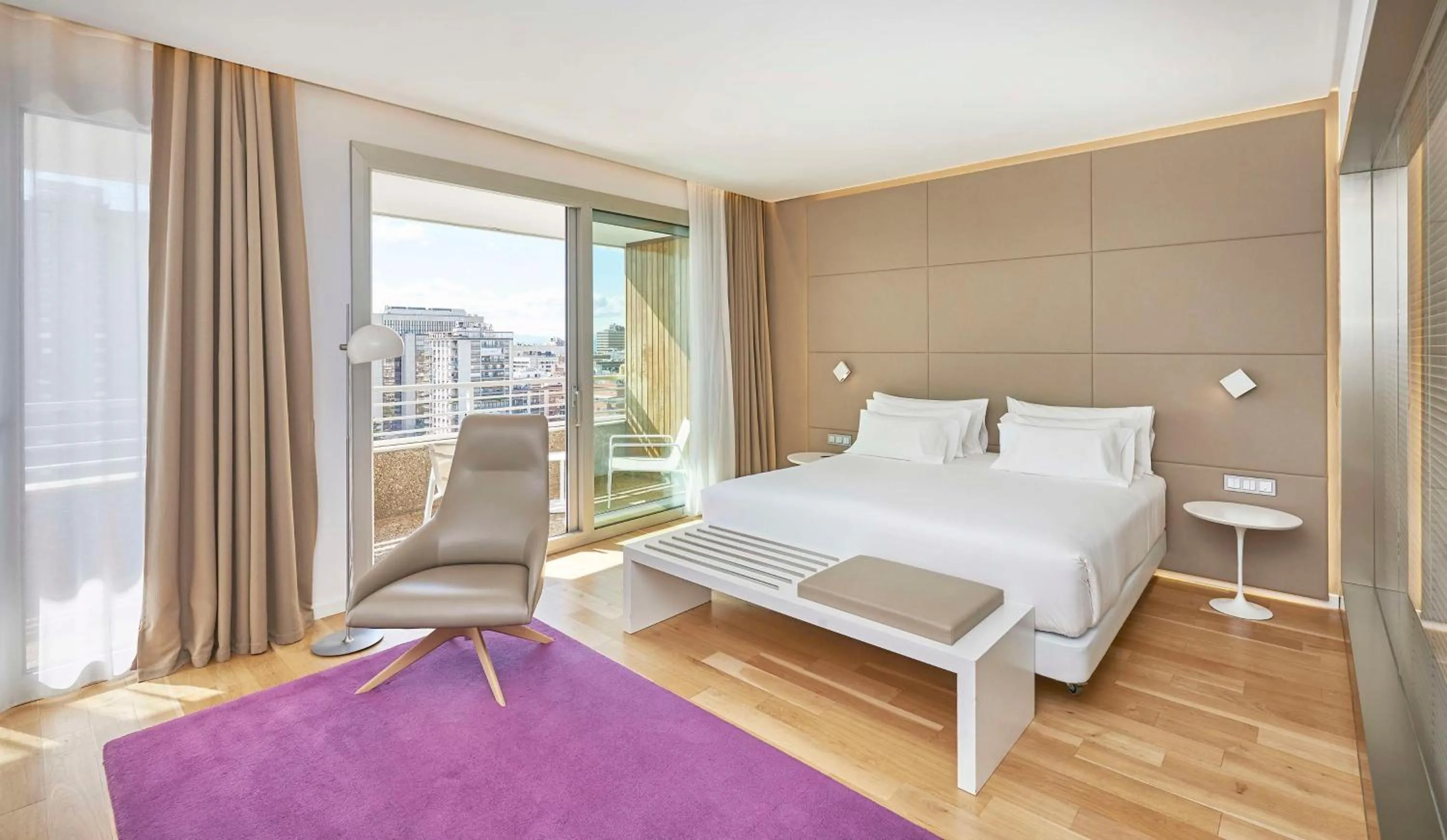 Bedroom, Bed in NH Collection Madrid Eurobuilding