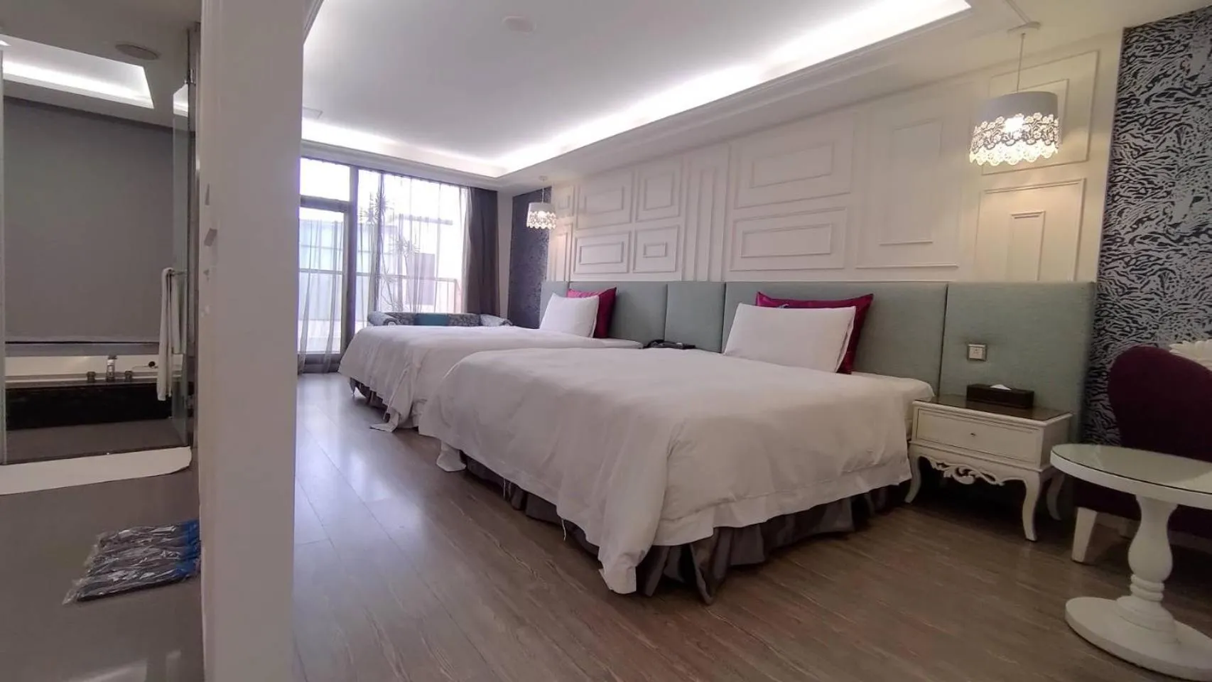 Bed in Icloud Luxury Resort & Hotel