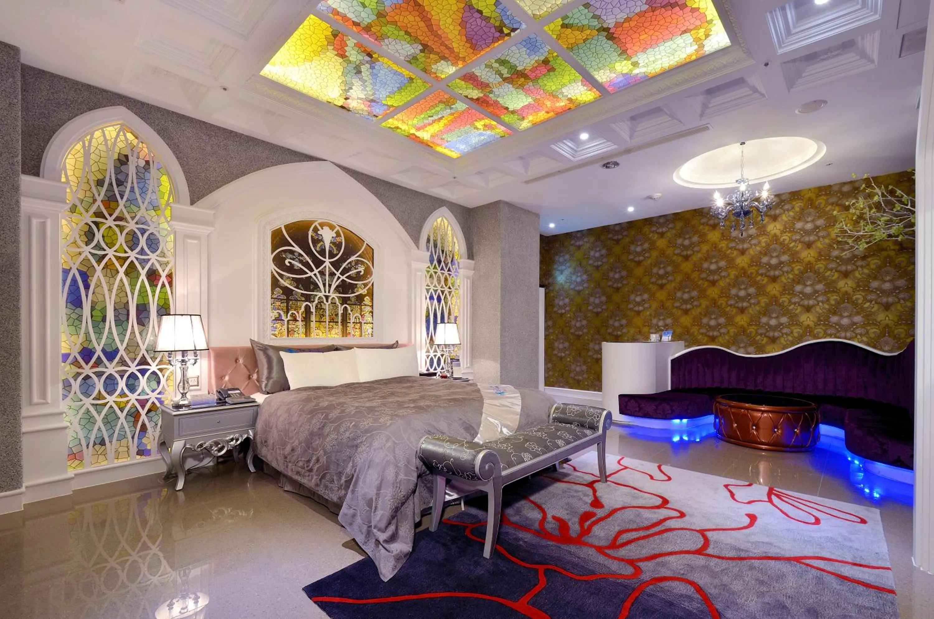 Decorative detail, Bed in Icloud Luxury Resort & Hotel