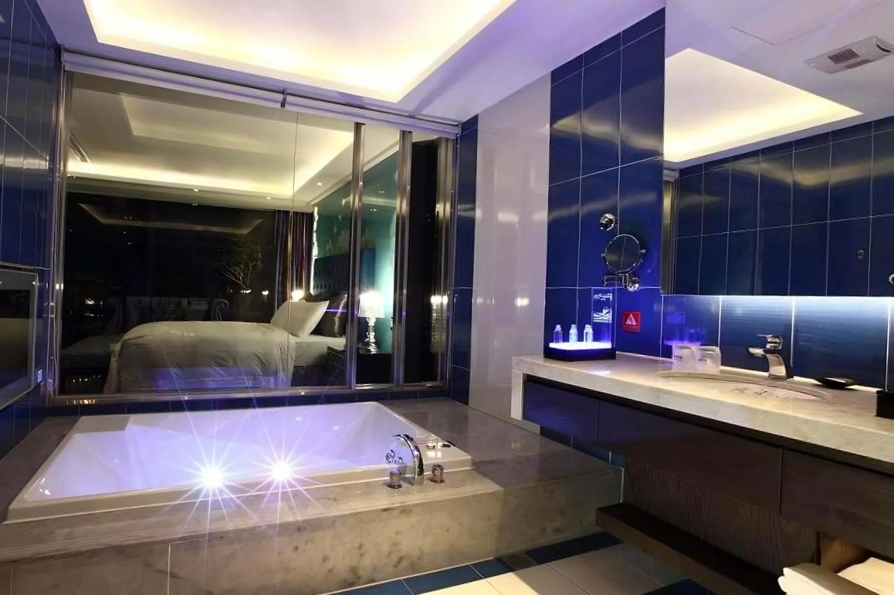 Bed in Icloud Luxury Resort & Hotel