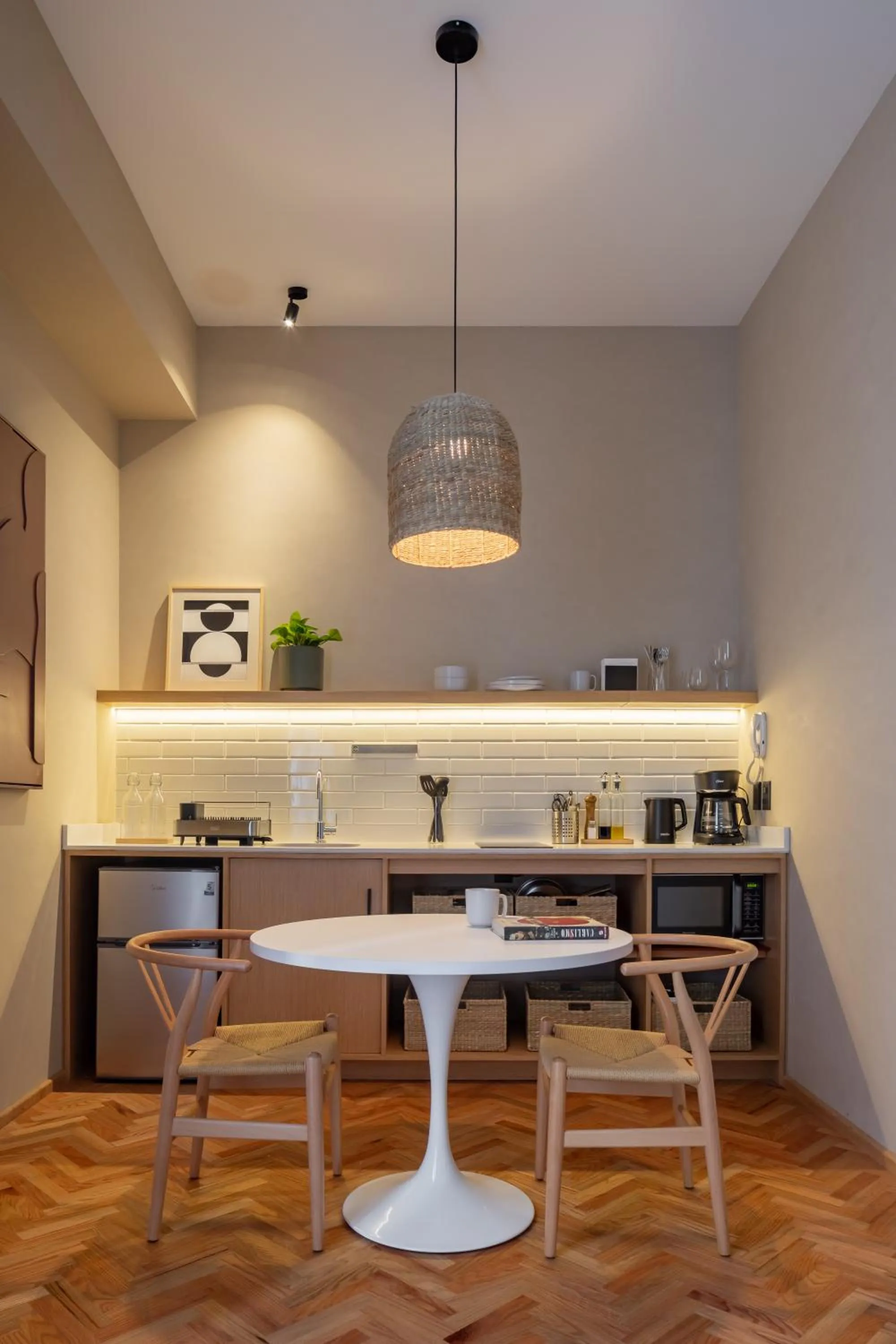 kitchen in Ana Polanco Apartments