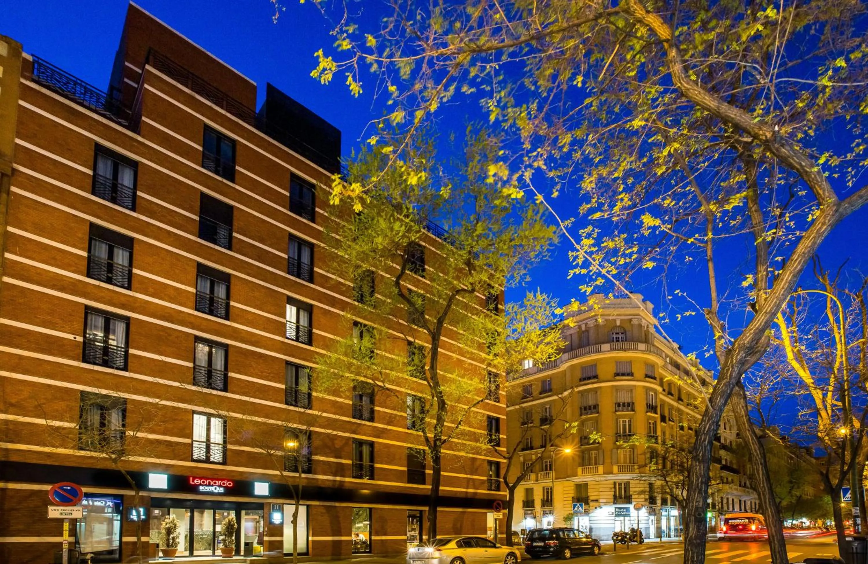 Property building in Leonardo Boutique Hotel Madrid