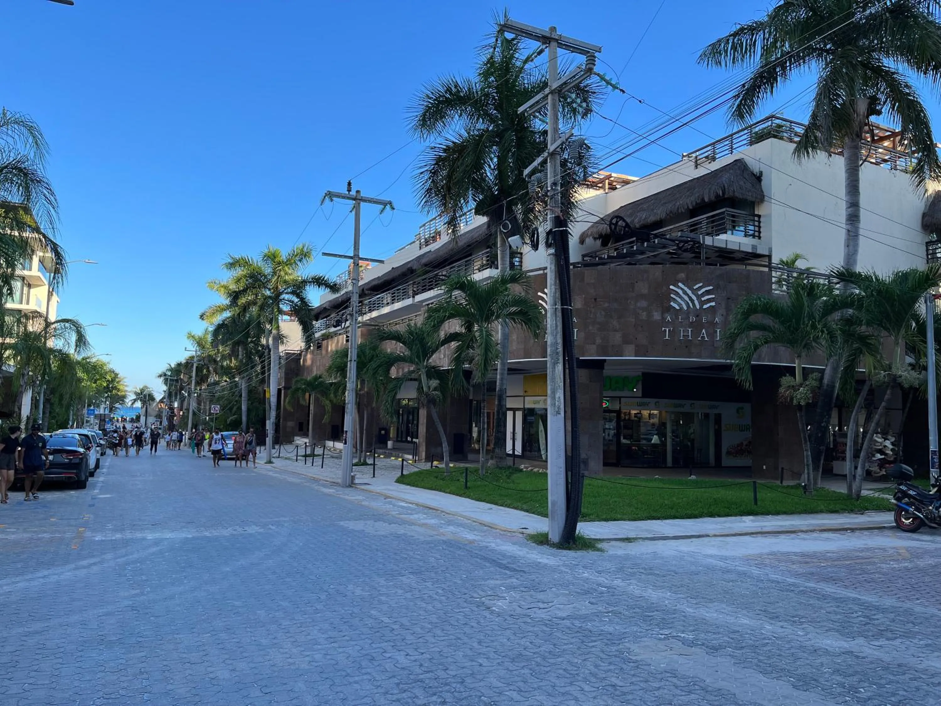 Street view in Thelmar Playa Mamitas Apartment