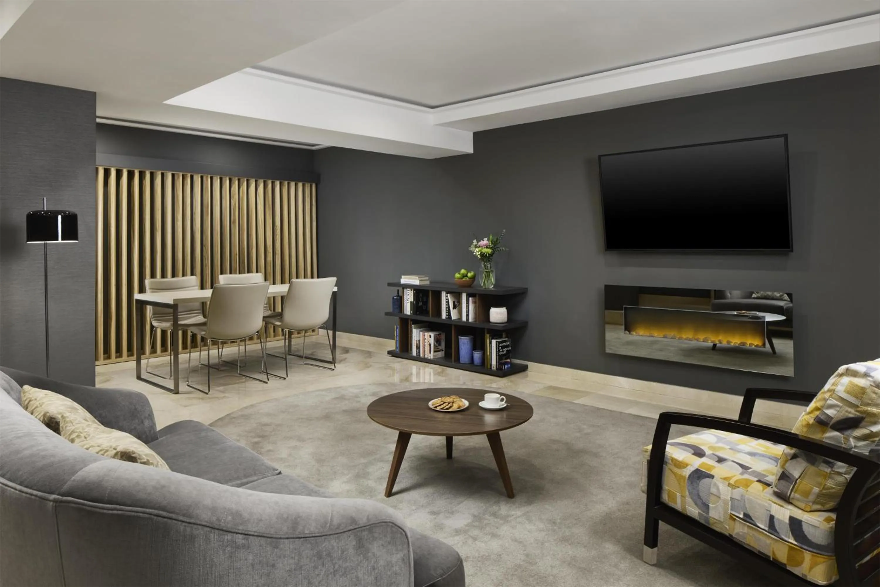 Lobby or reception in NH Madrid Balboa