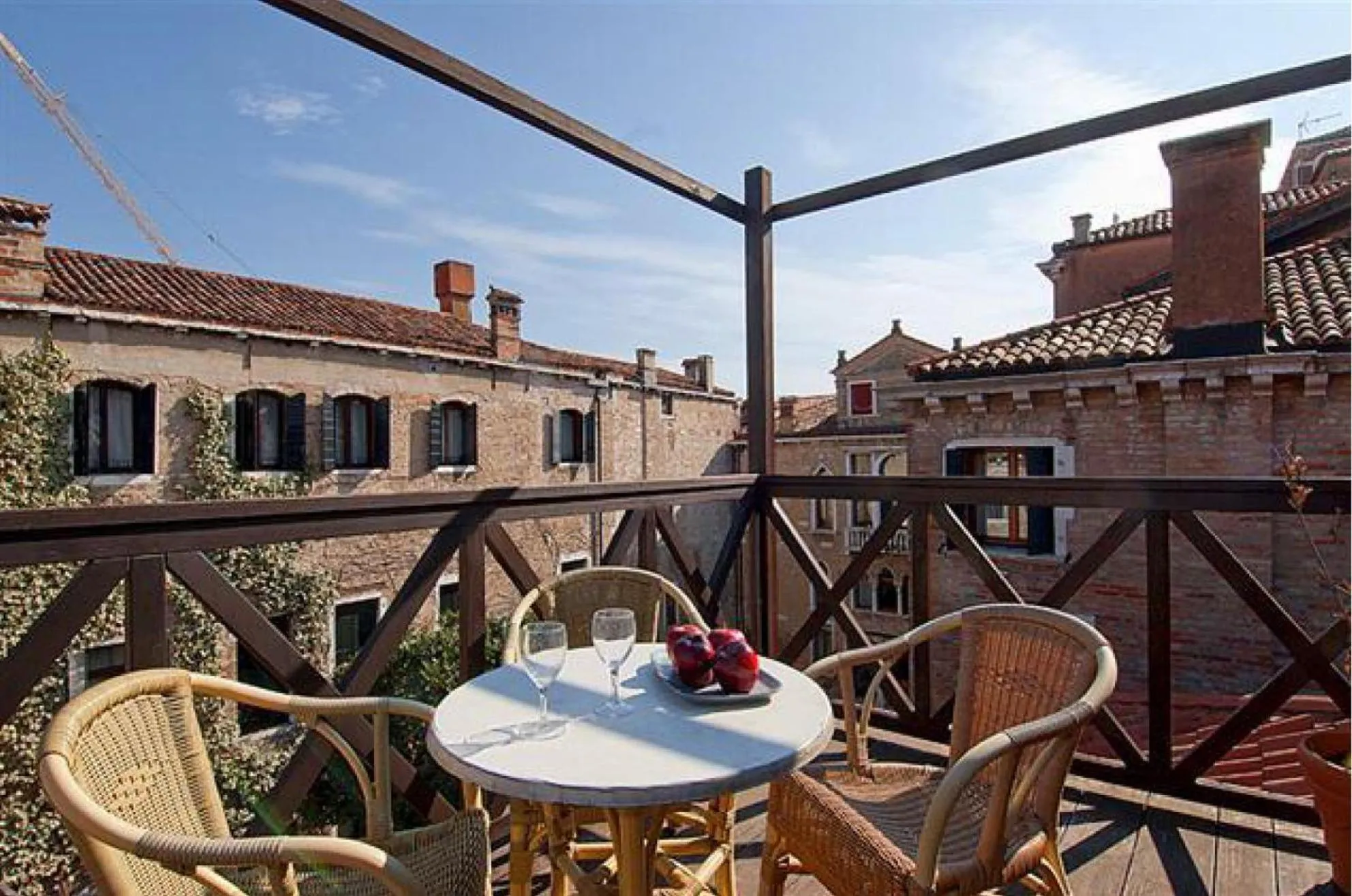 Balcony/Terrace in Salmaso Apartments