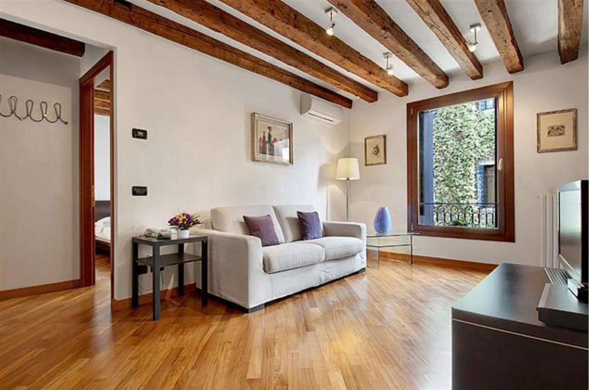 Living room in Salmaso Apartments