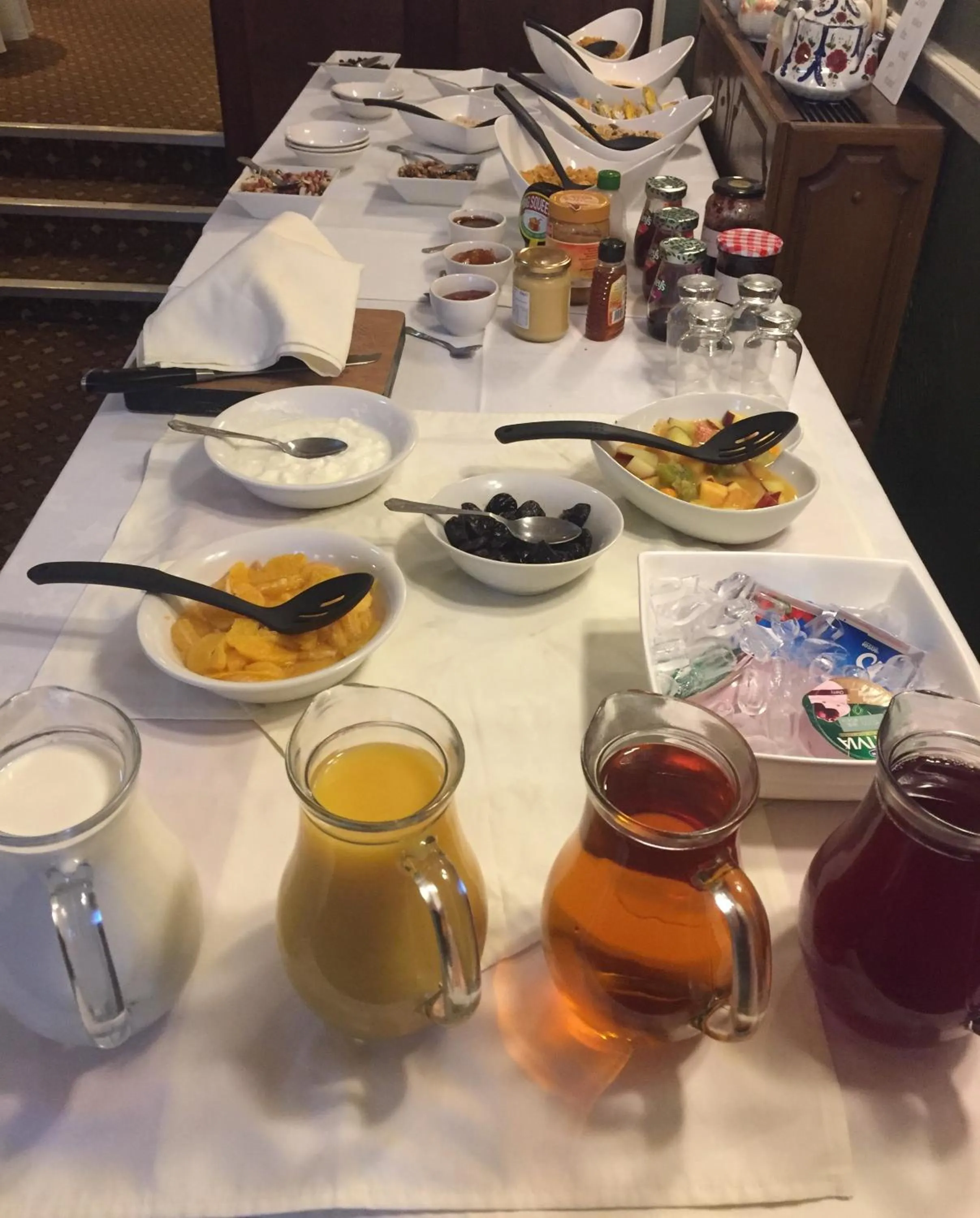 Continental breakfast in Best Western Bell in Driffield