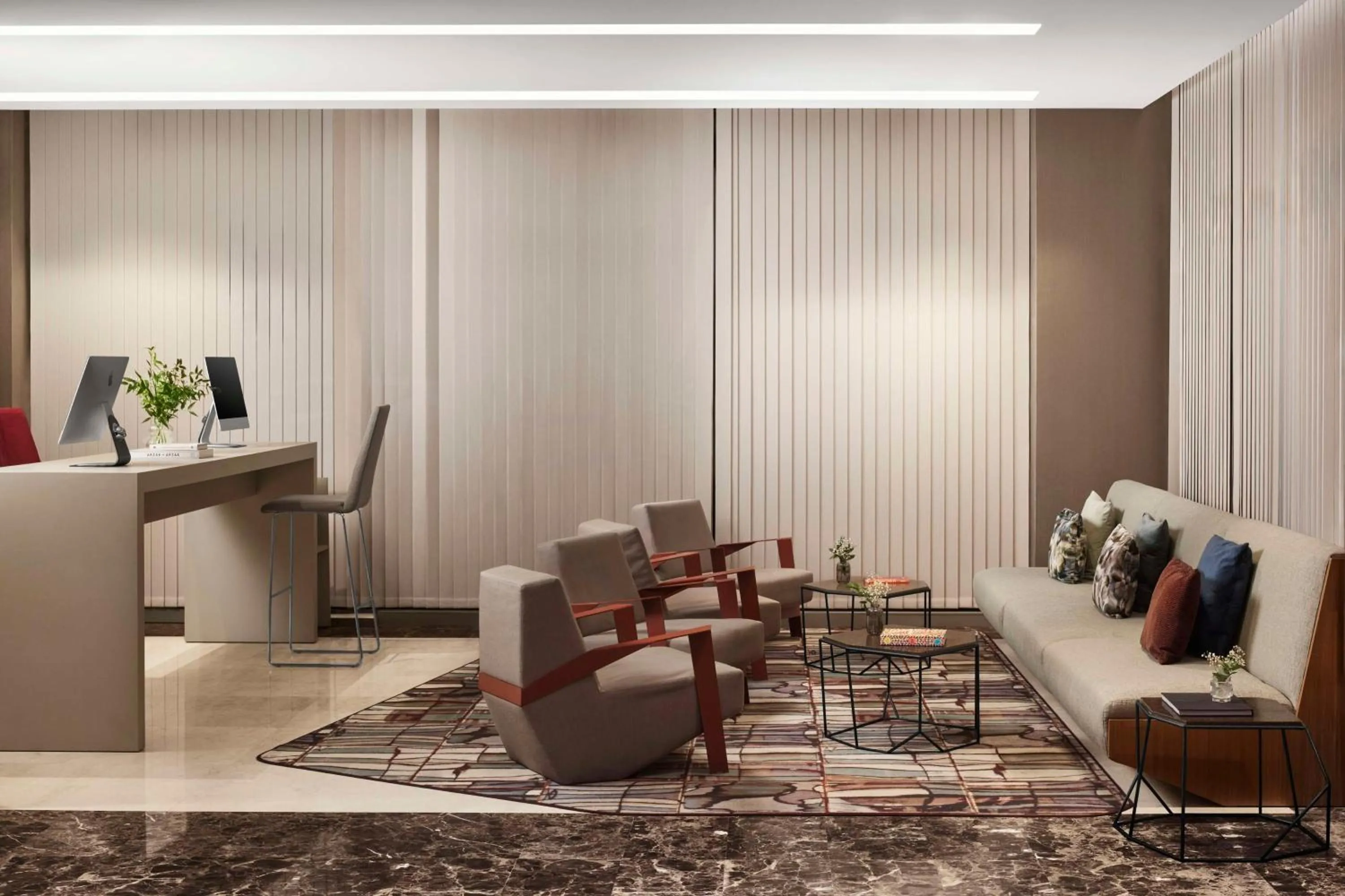 Lobby or reception in NH Collection San Sebastián Aranzazu