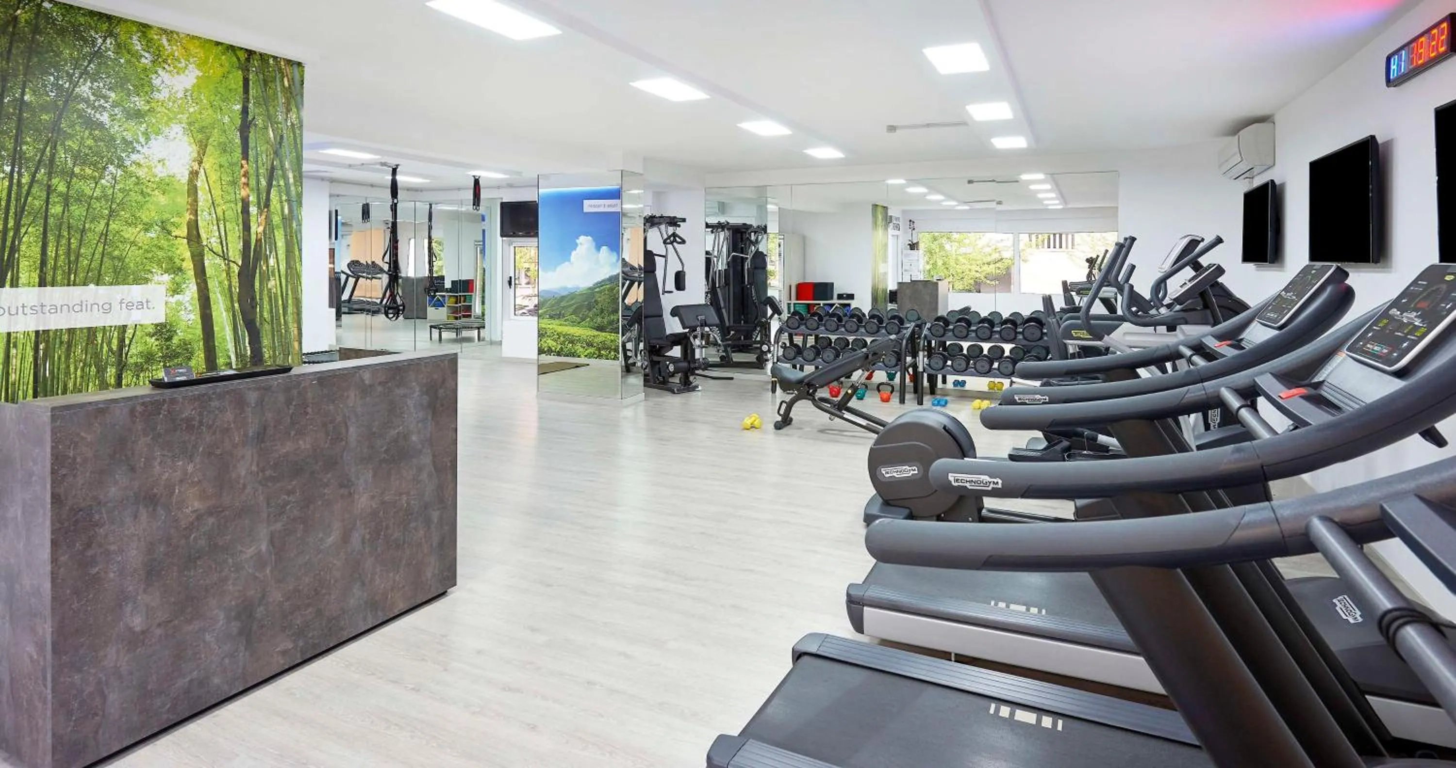 Fitness centre/facilities in NH Collection San Sebastián Aranzazu