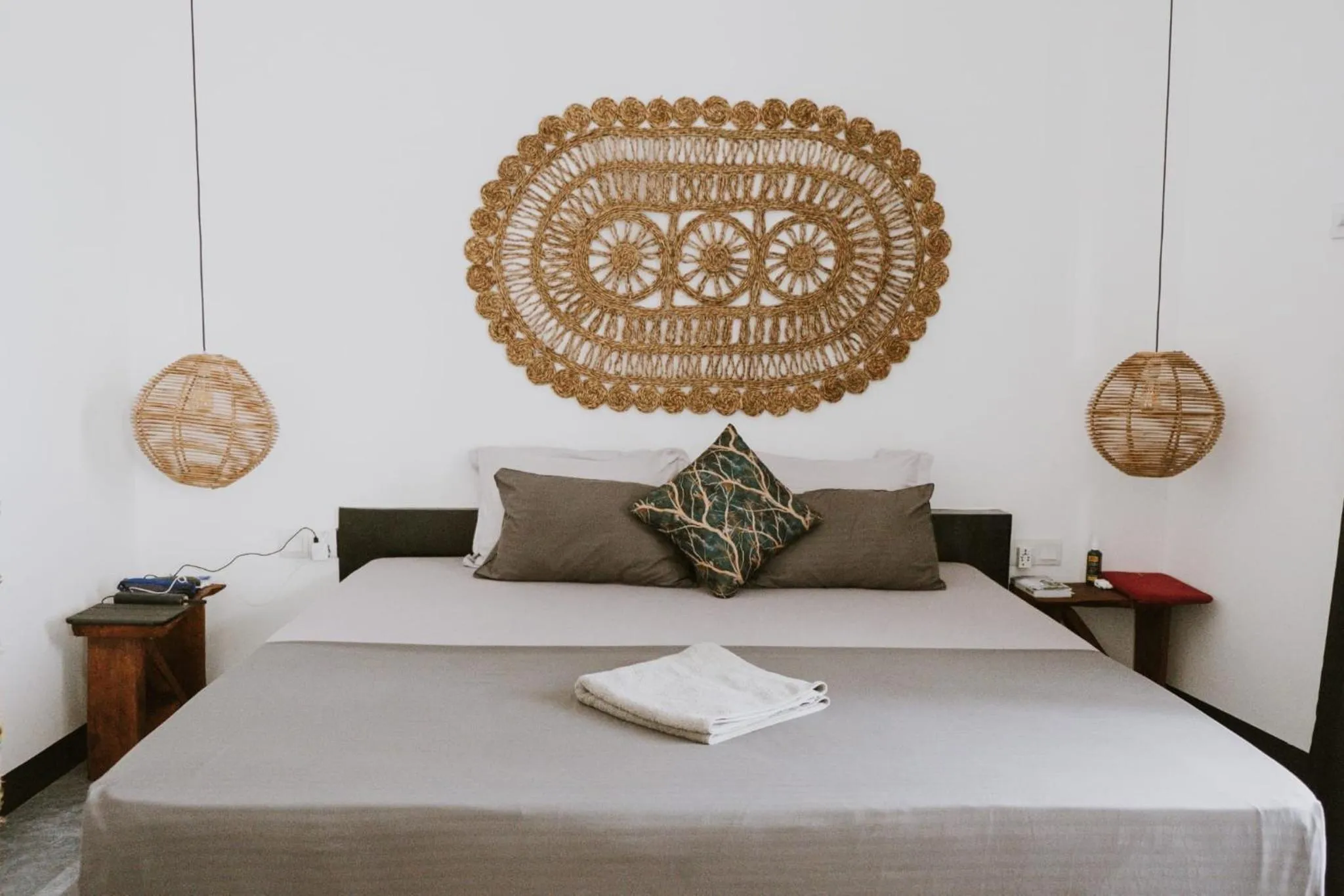 Bedroom, Bed in The Jini House