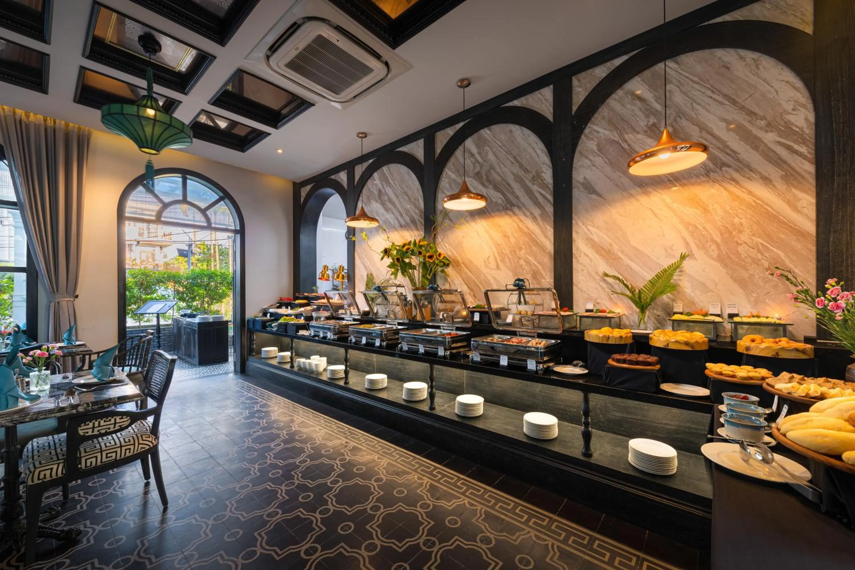 Buffet breakfast in Hoi An Delicacy Hotel & Spa