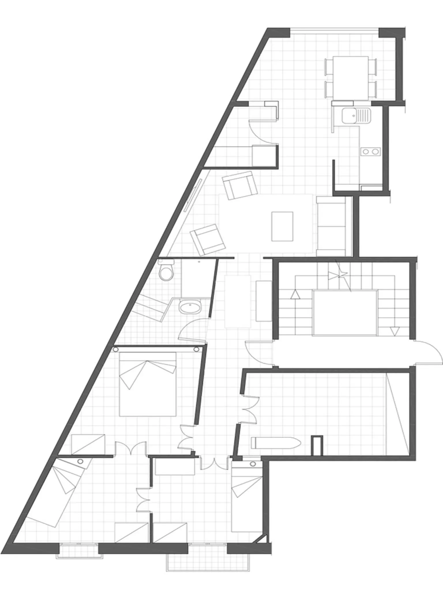 Floor plan in Barcelona Just Like Home