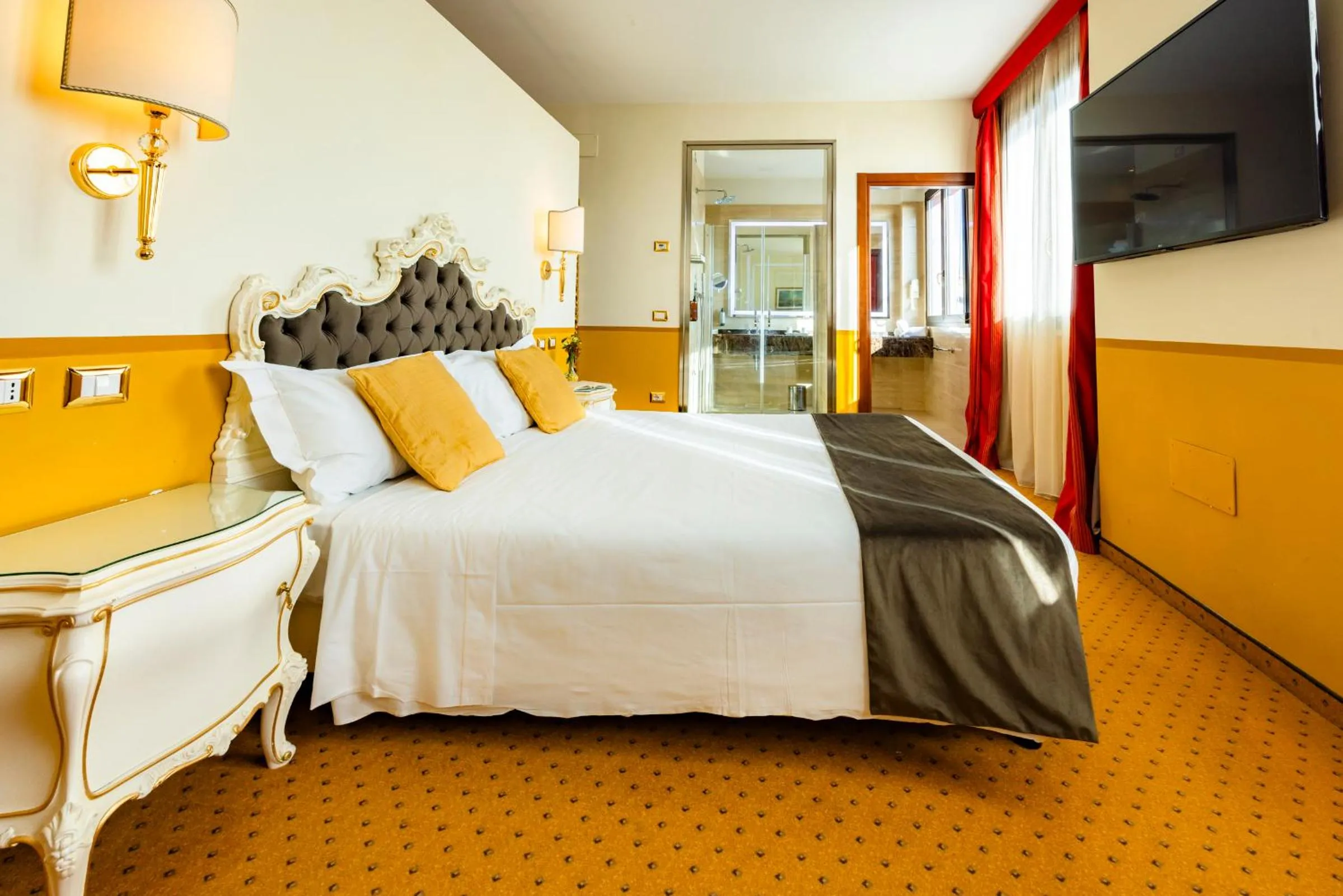 Bed in Il Gentiluomo Hotel & SPA