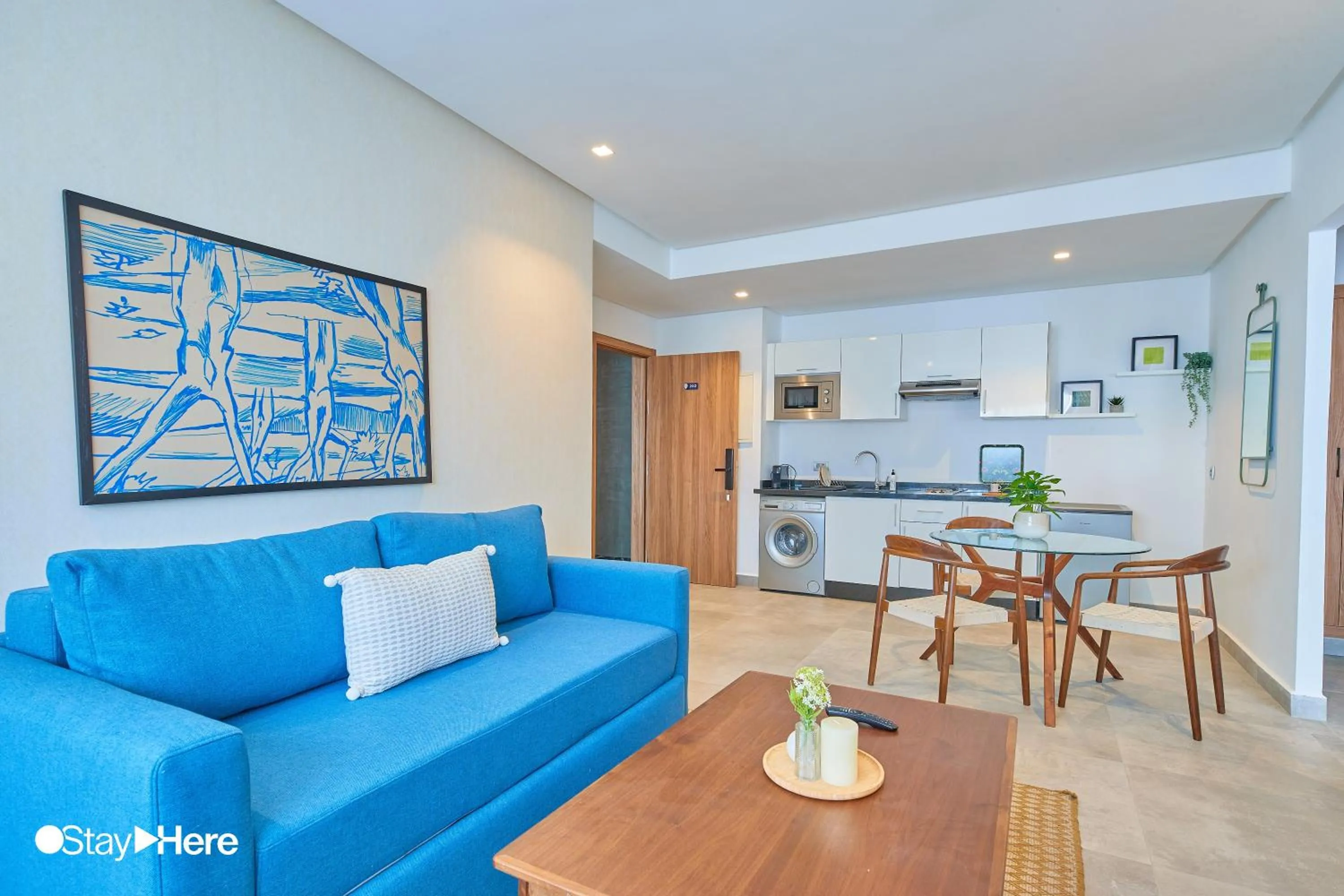 Living room in Stayhere Casablanca - Gauthier 2 - Contemporary Residence