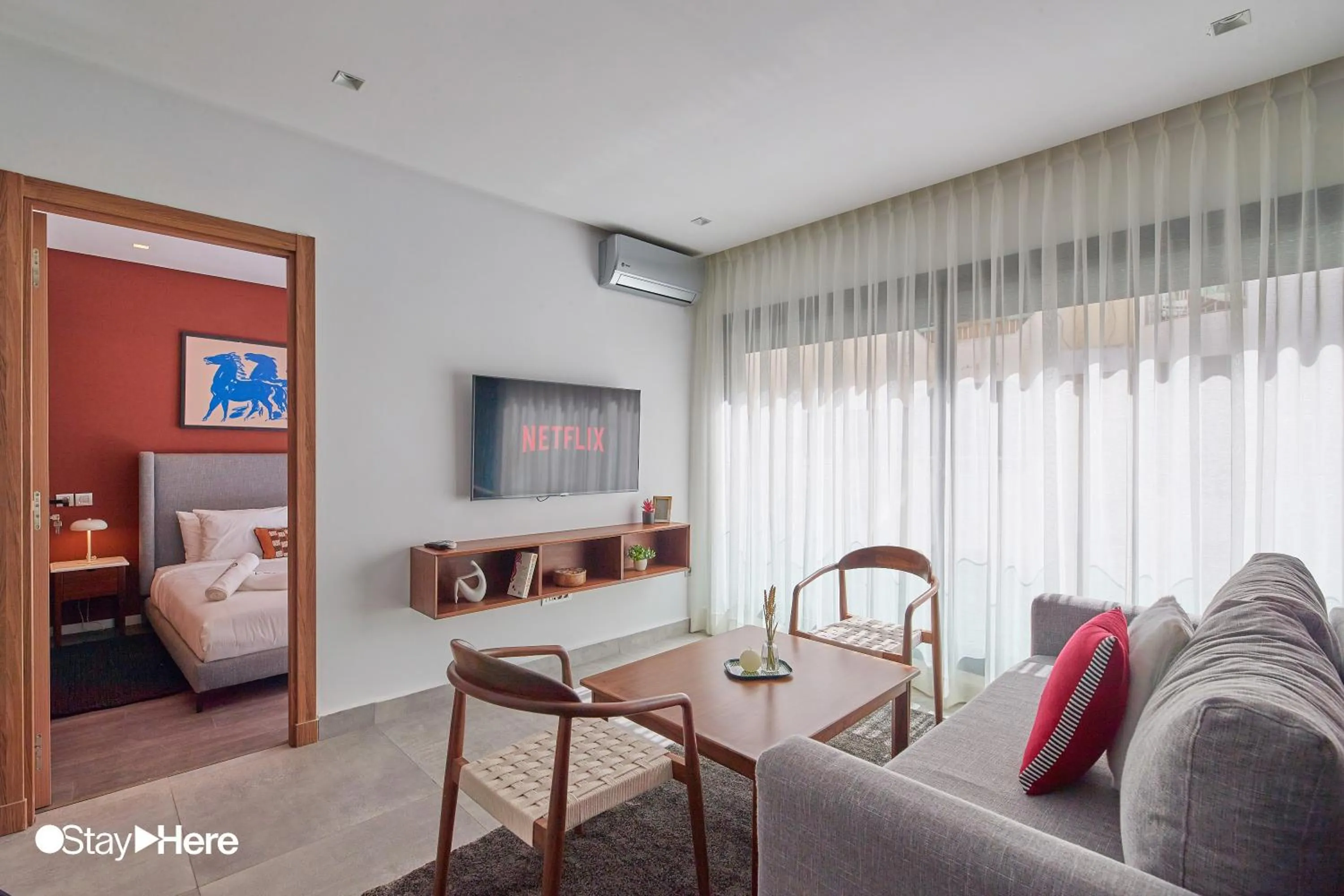 Living room in Stayhere Casablanca - Gauthier 2 - Contemporary Residence