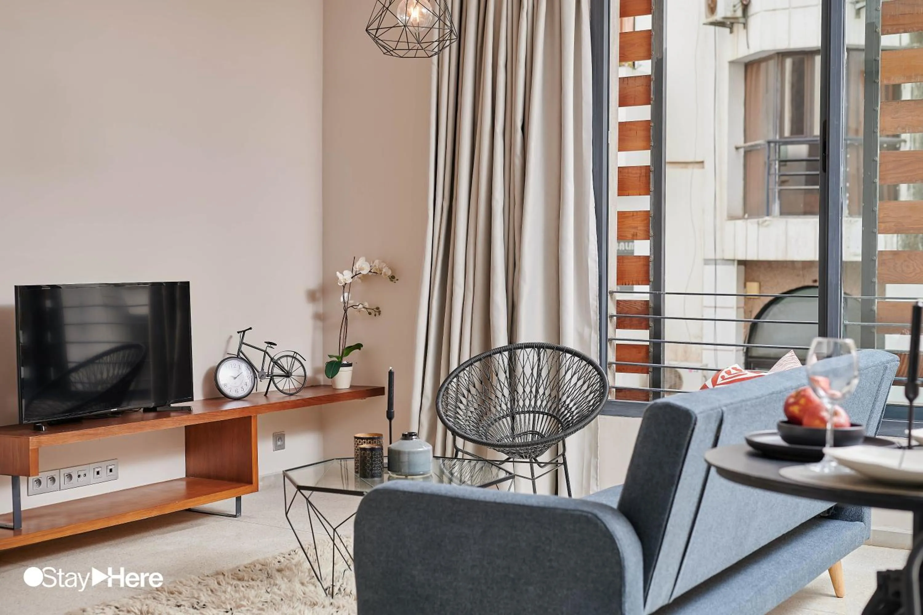 Living room in Stayhere Casablanca - Gauthier 2 - Contemporary Residence