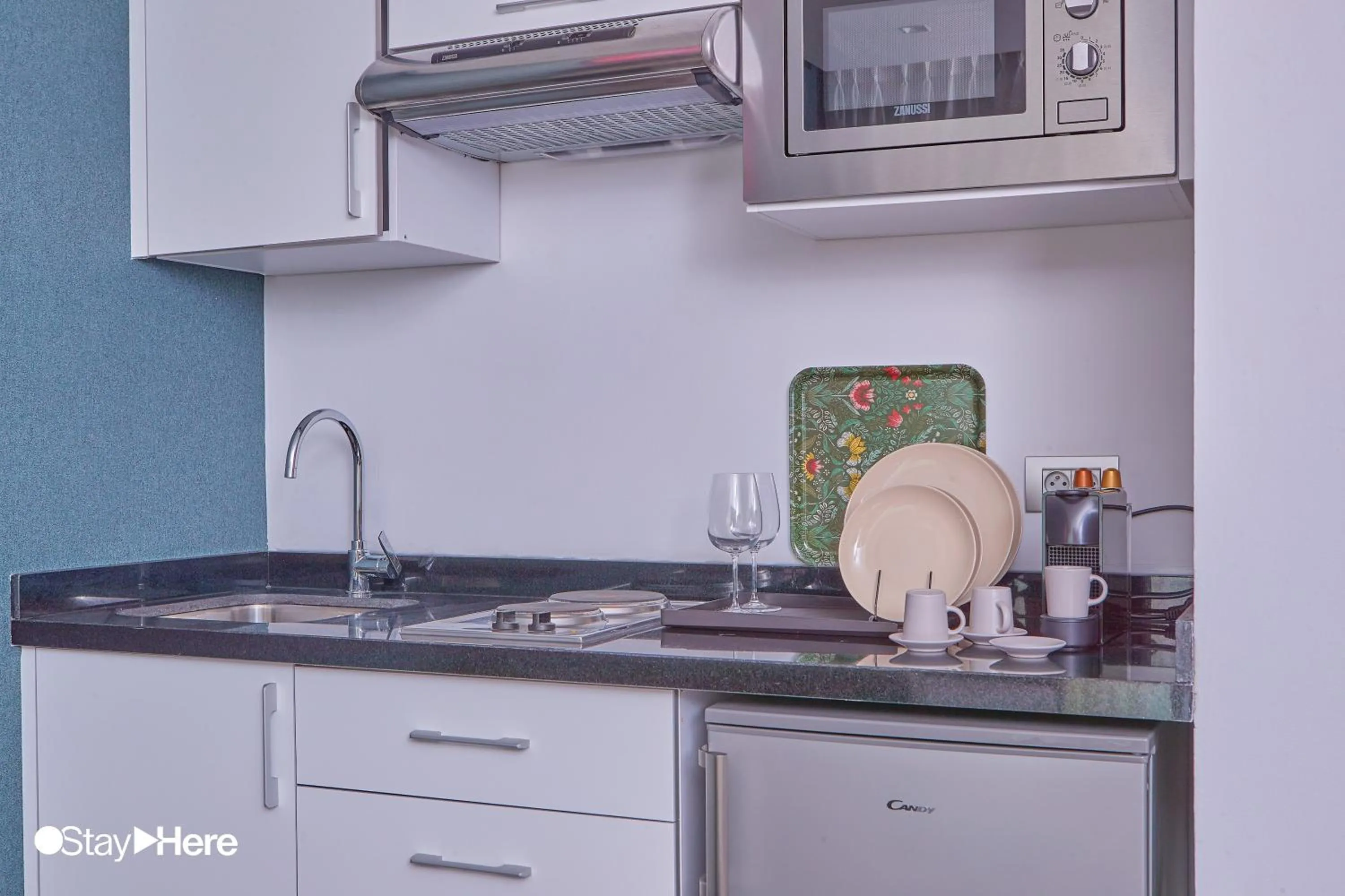 Kitchen or kitchenette in Stayhere Casablanca - Gauthier 2 - Contemporary Residence