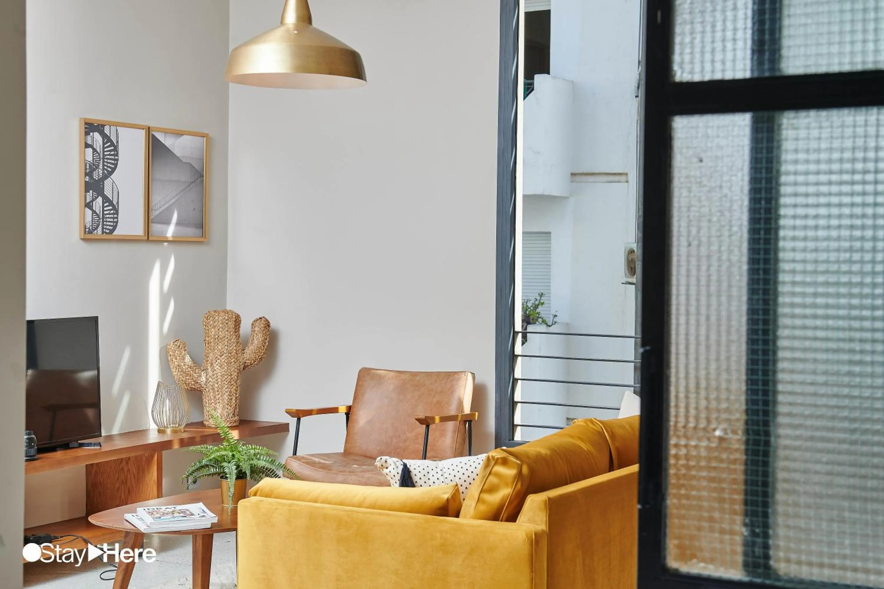 TV and multimedia in Stayhere Casablanca - Gauthier 2 - Contemporary Residence