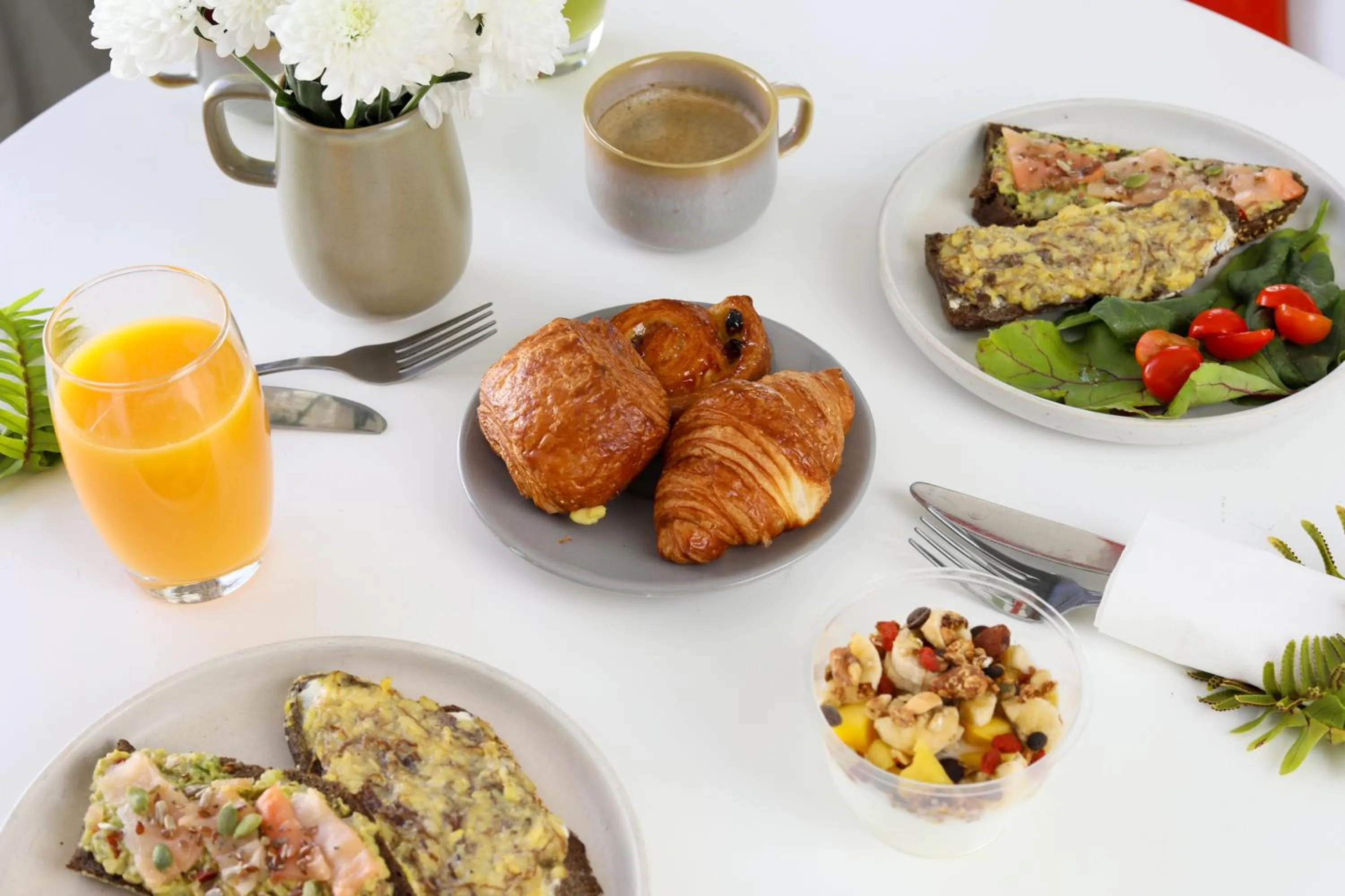 Breakfast in Stayhere Casablanca - Gauthier 2 - Contemporary Residence