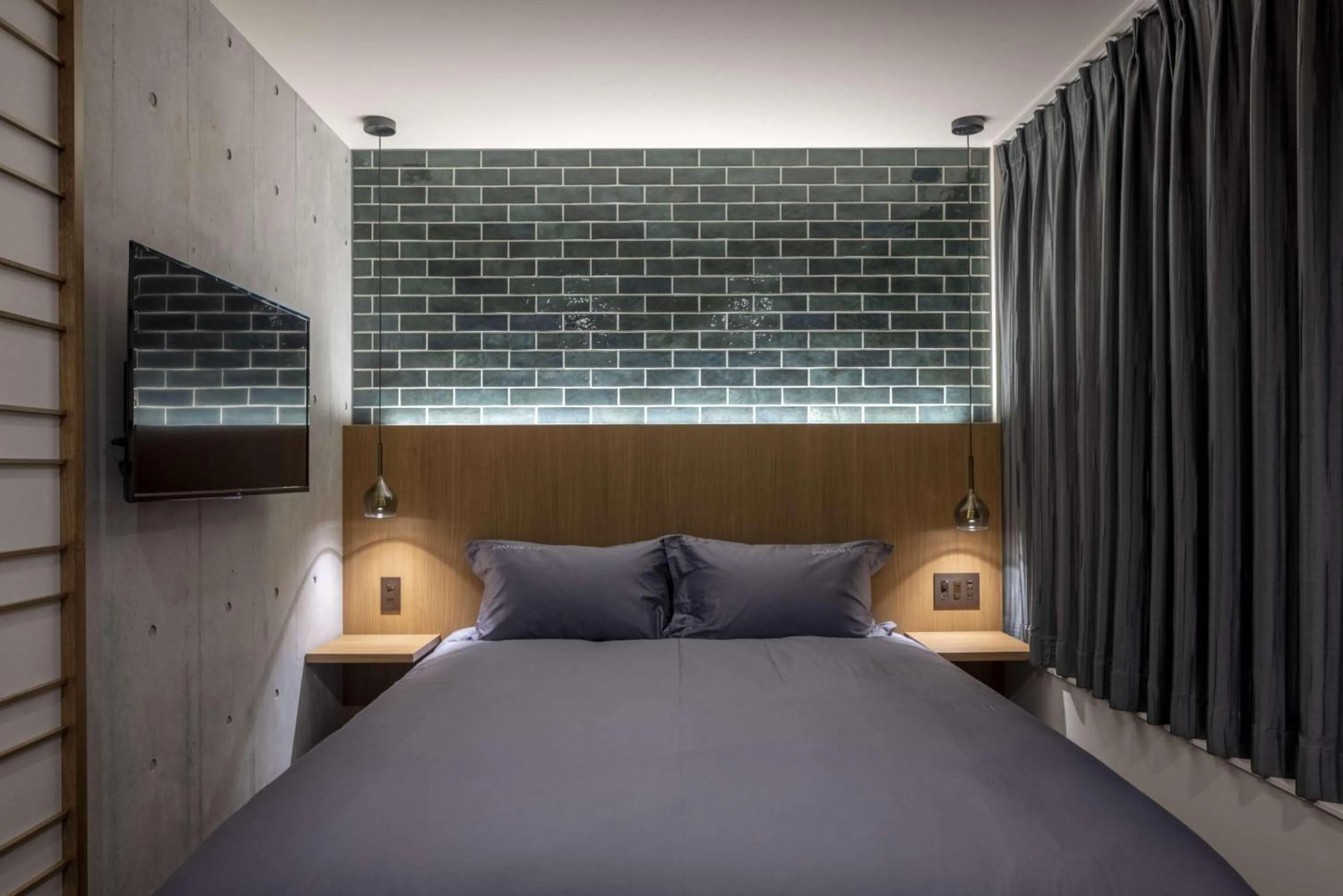 On site, Bed in Spatium Ginza Pony