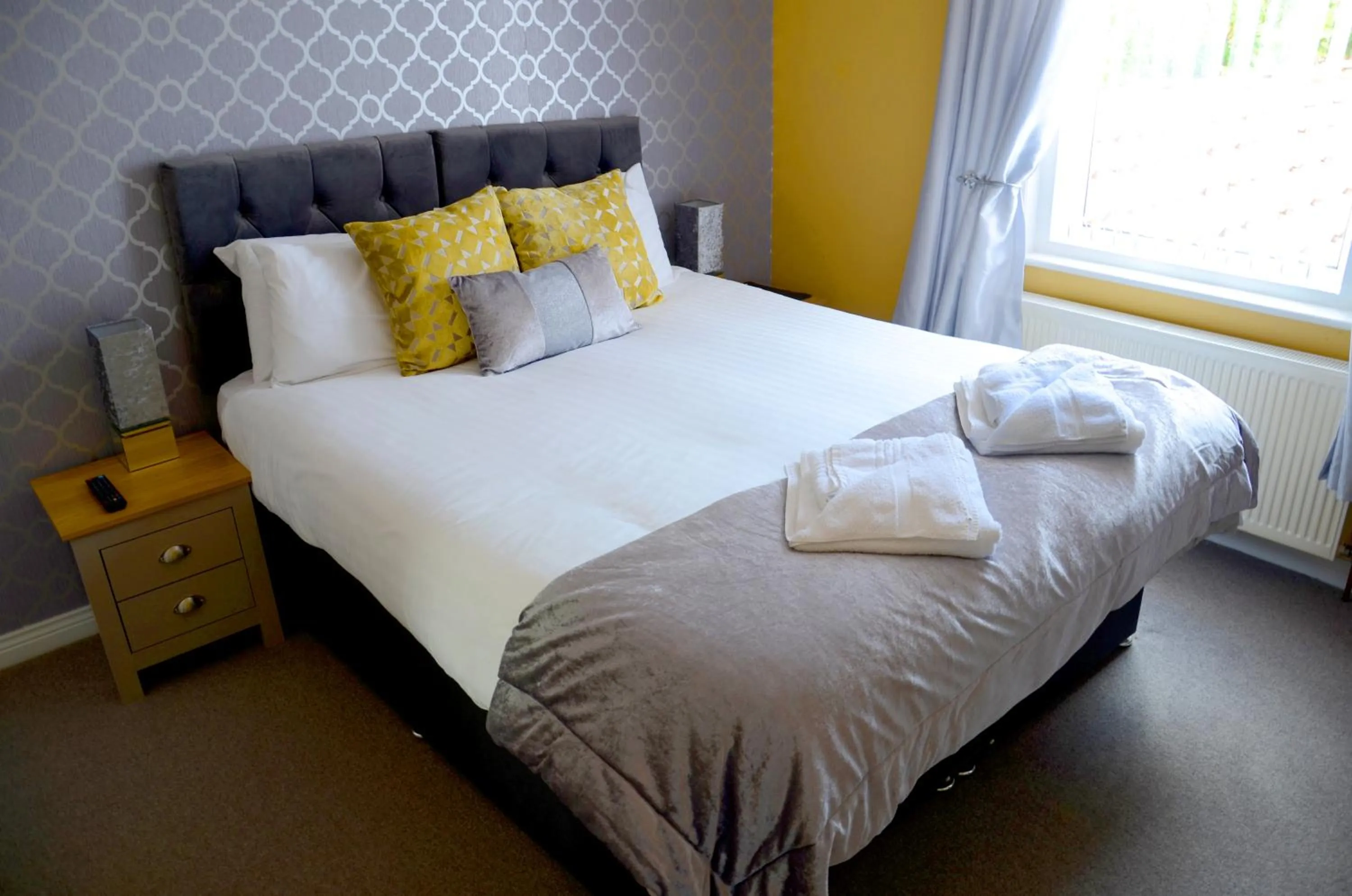 Bed in The Lemonfield Hotel