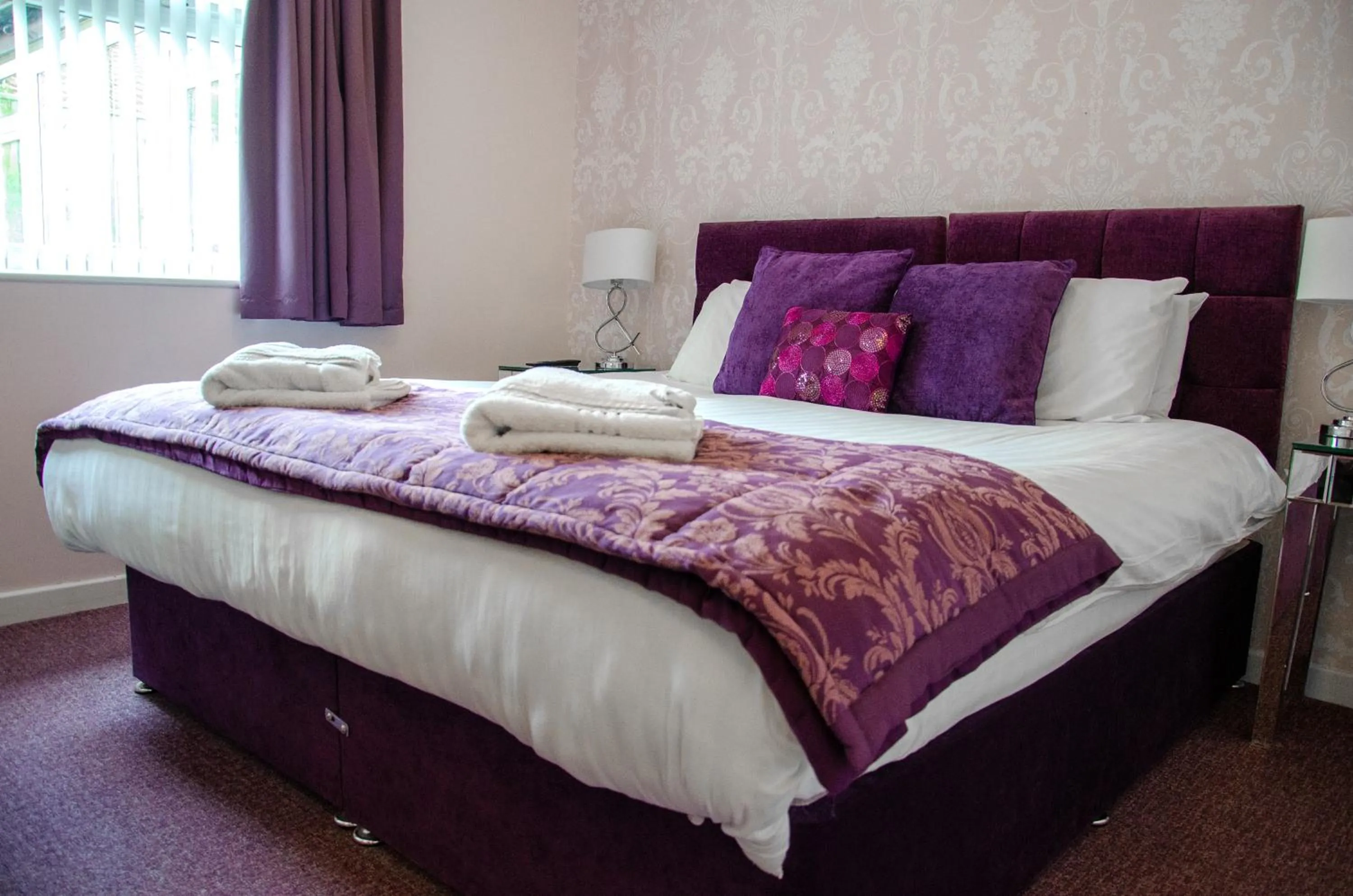 Bed in The Lemonfield Hotel