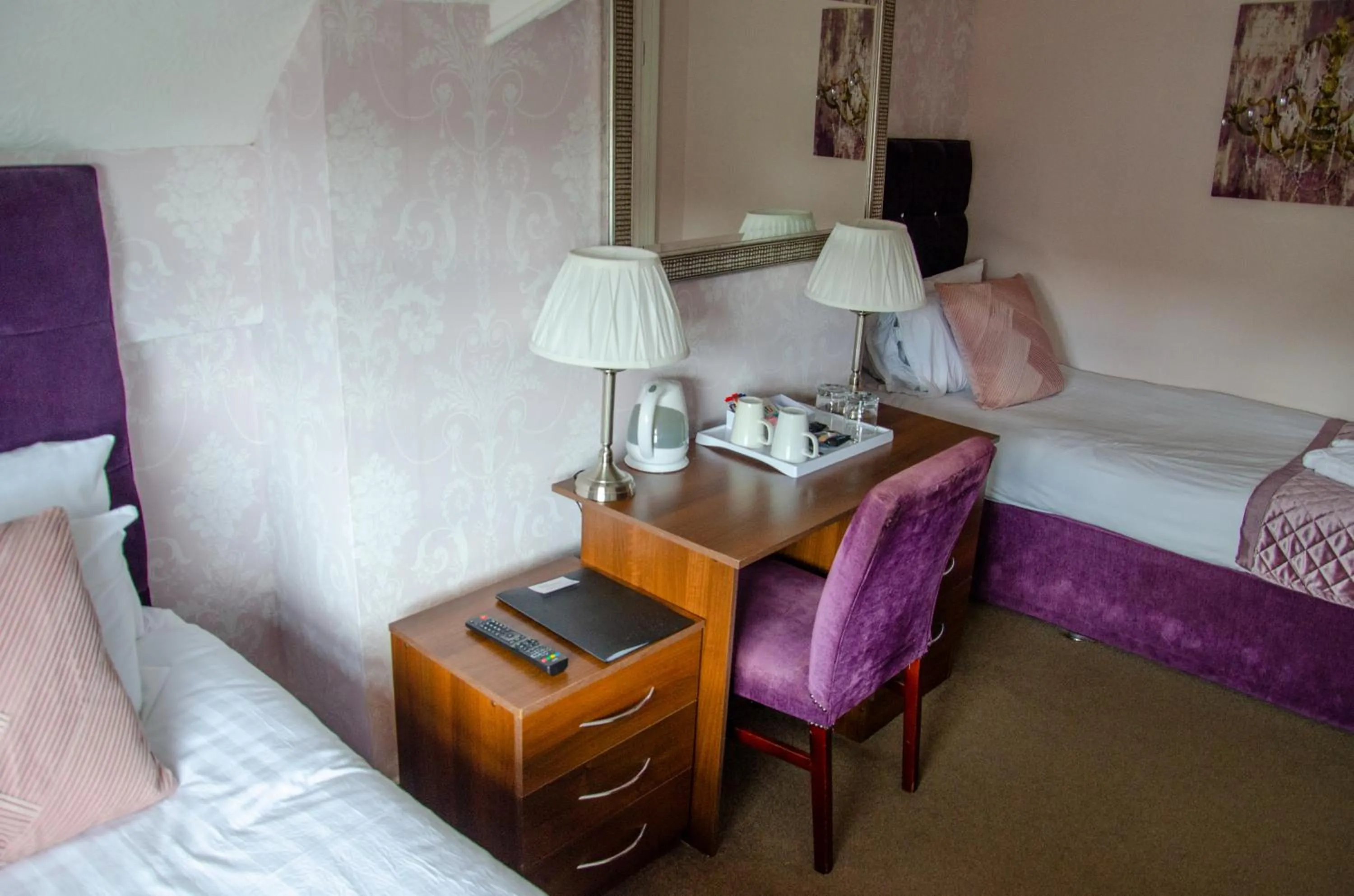 Bed in The Lemonfield Hotel