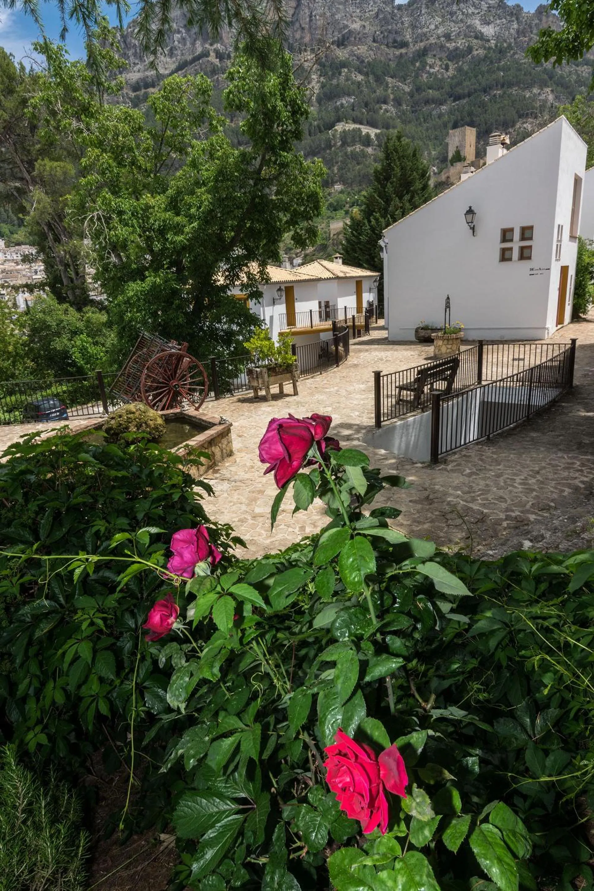 Garden view in Villa Turística de Cazorla