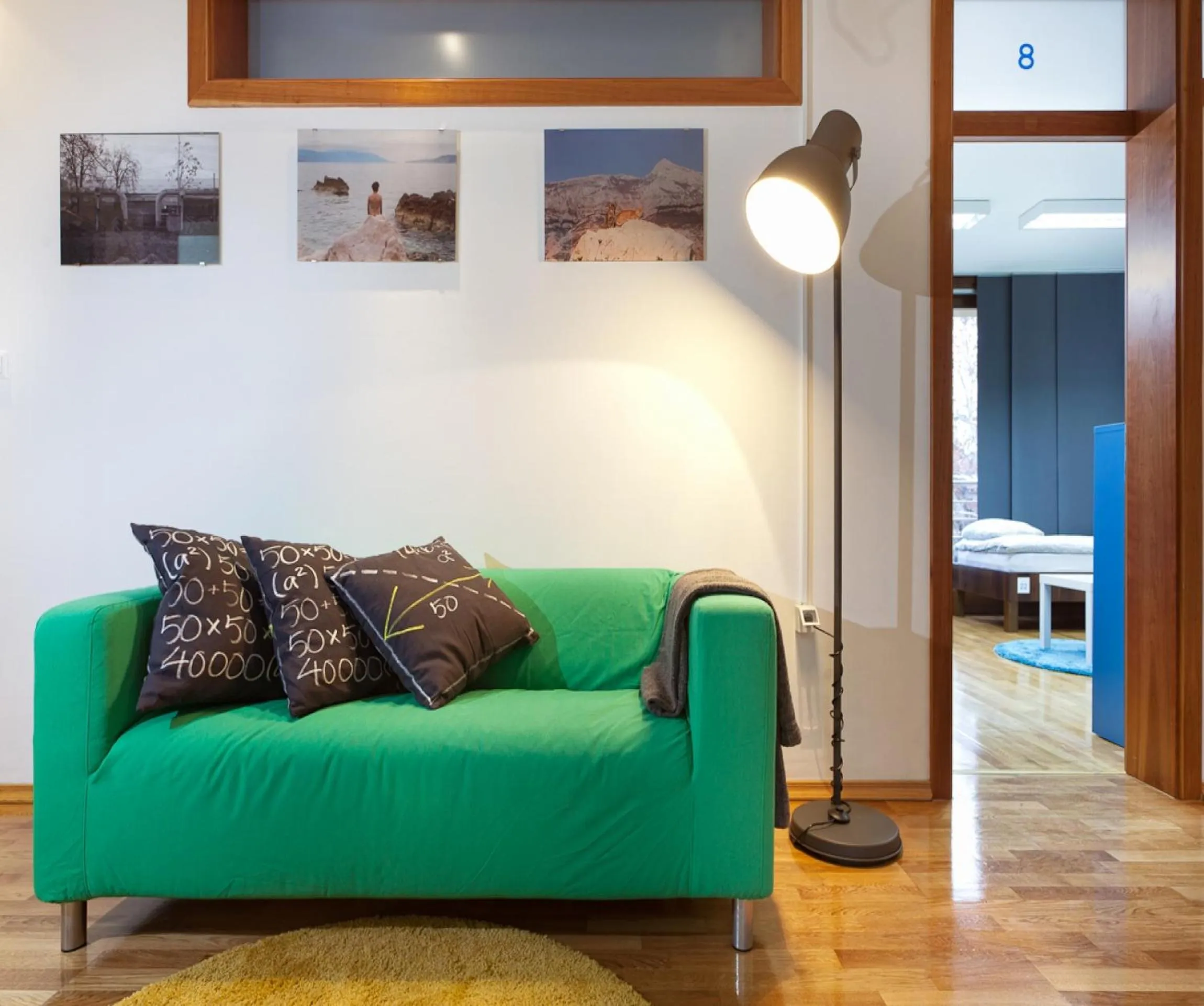 Lobby or reception in Hostel Bureau