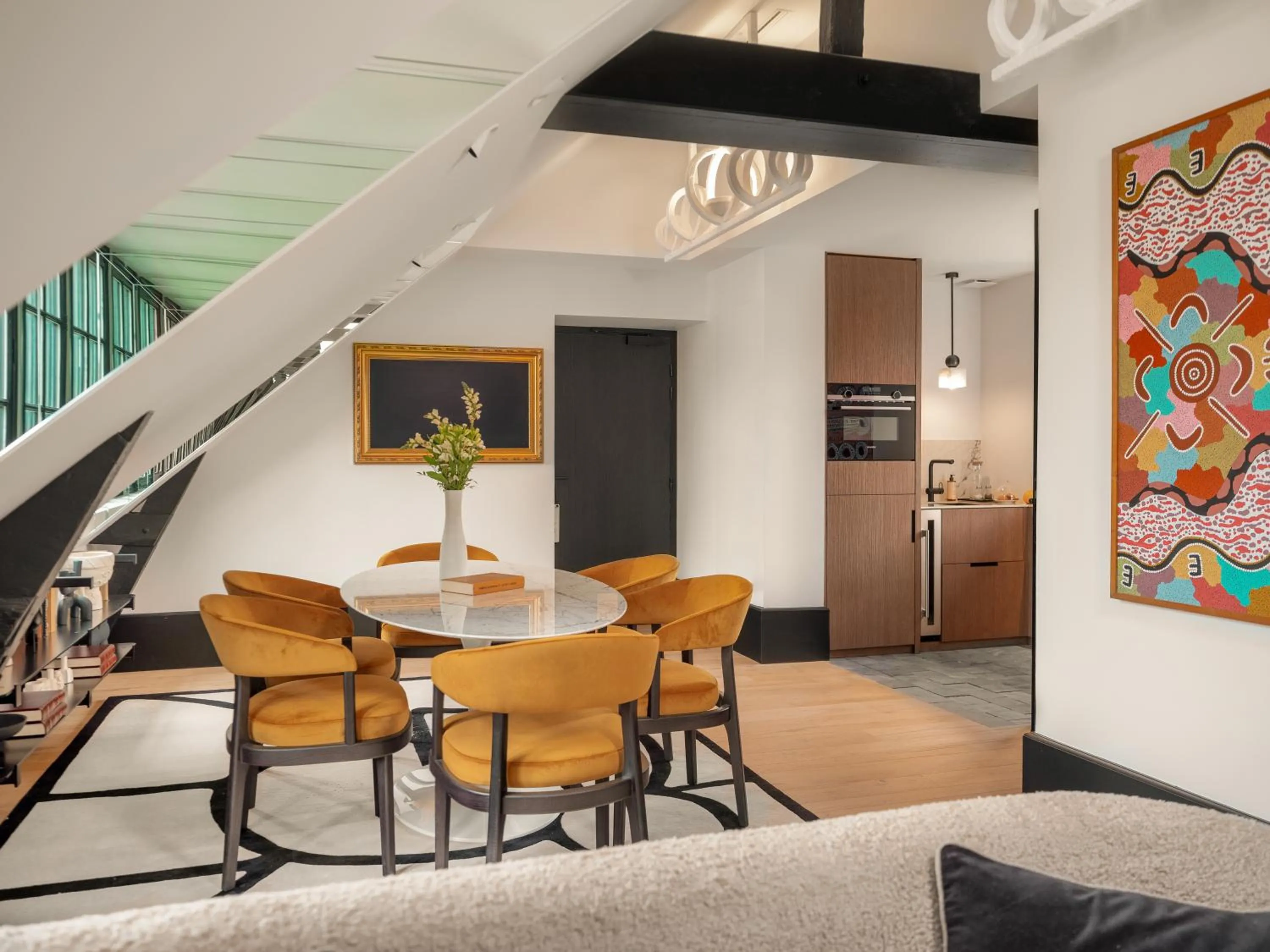 Kitchen or kitchenette in Balthazar Hotel & Spa Rennes - MGallery Collection