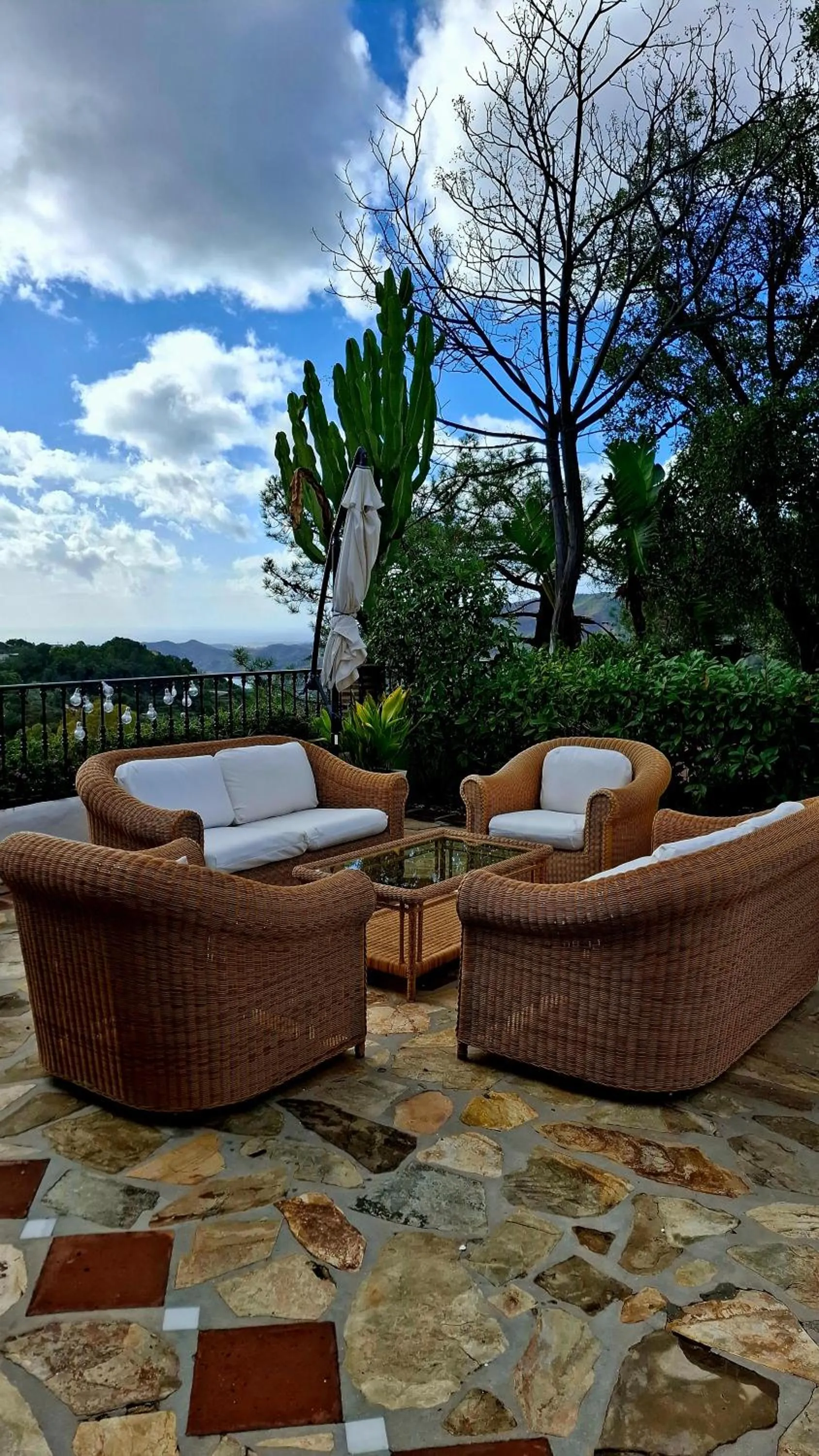 Patio in Hotel Rural Los Jarales