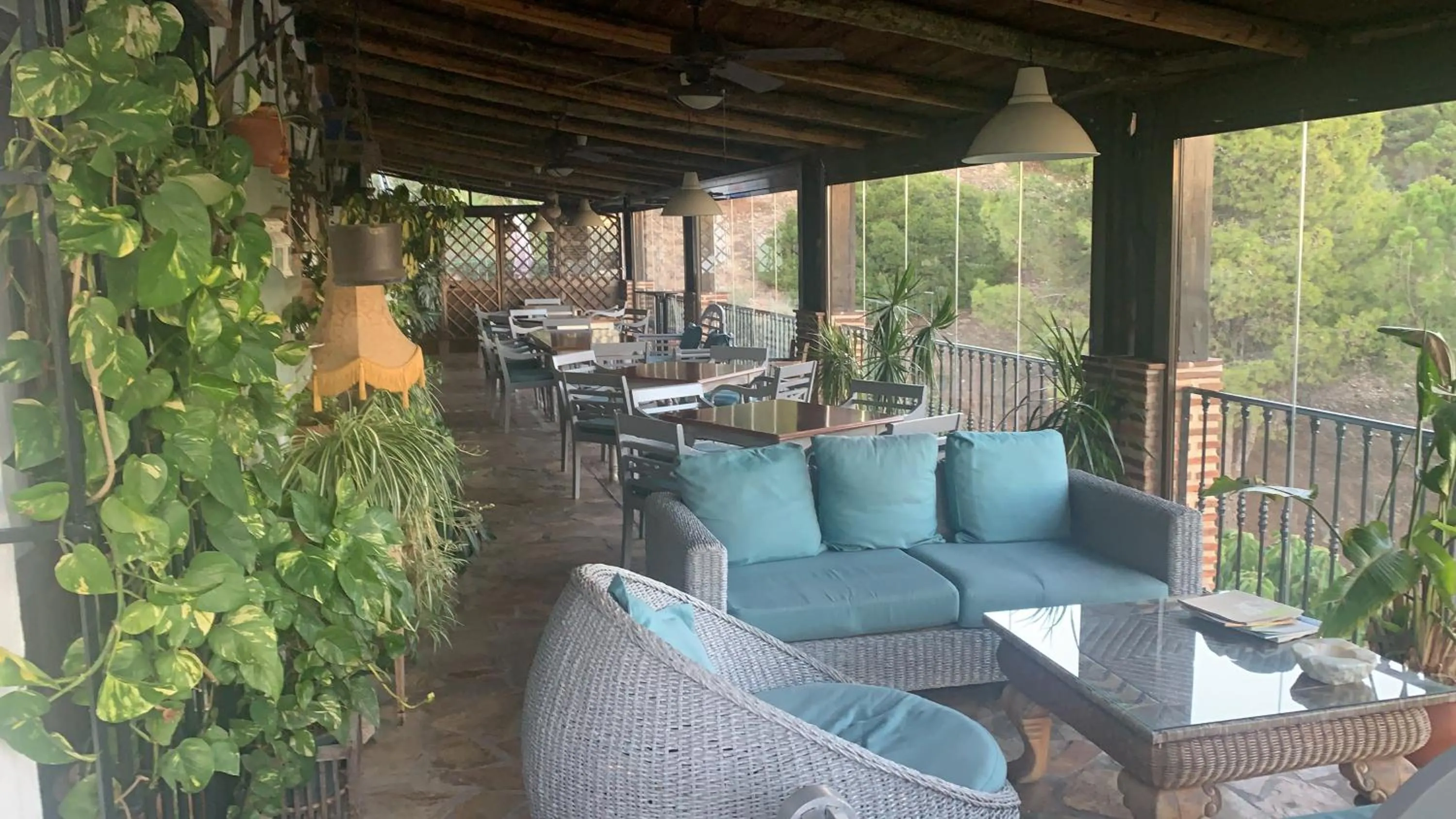 Balcony/Terrace in Hotel Rural Los Jarales