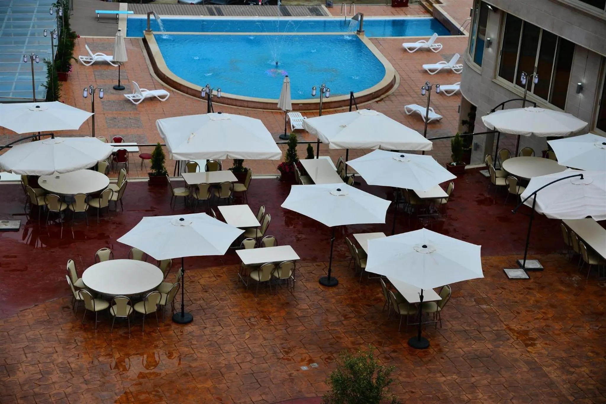 Patio in Golden Lili Resort & Spa