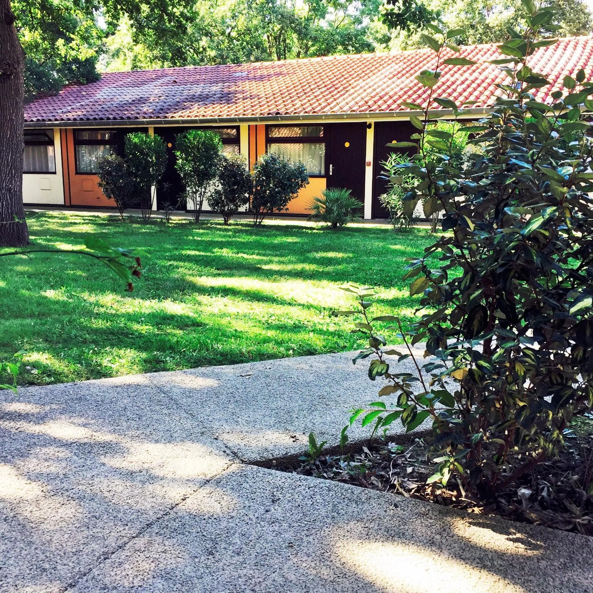 Garden view in Résidence Thibaud