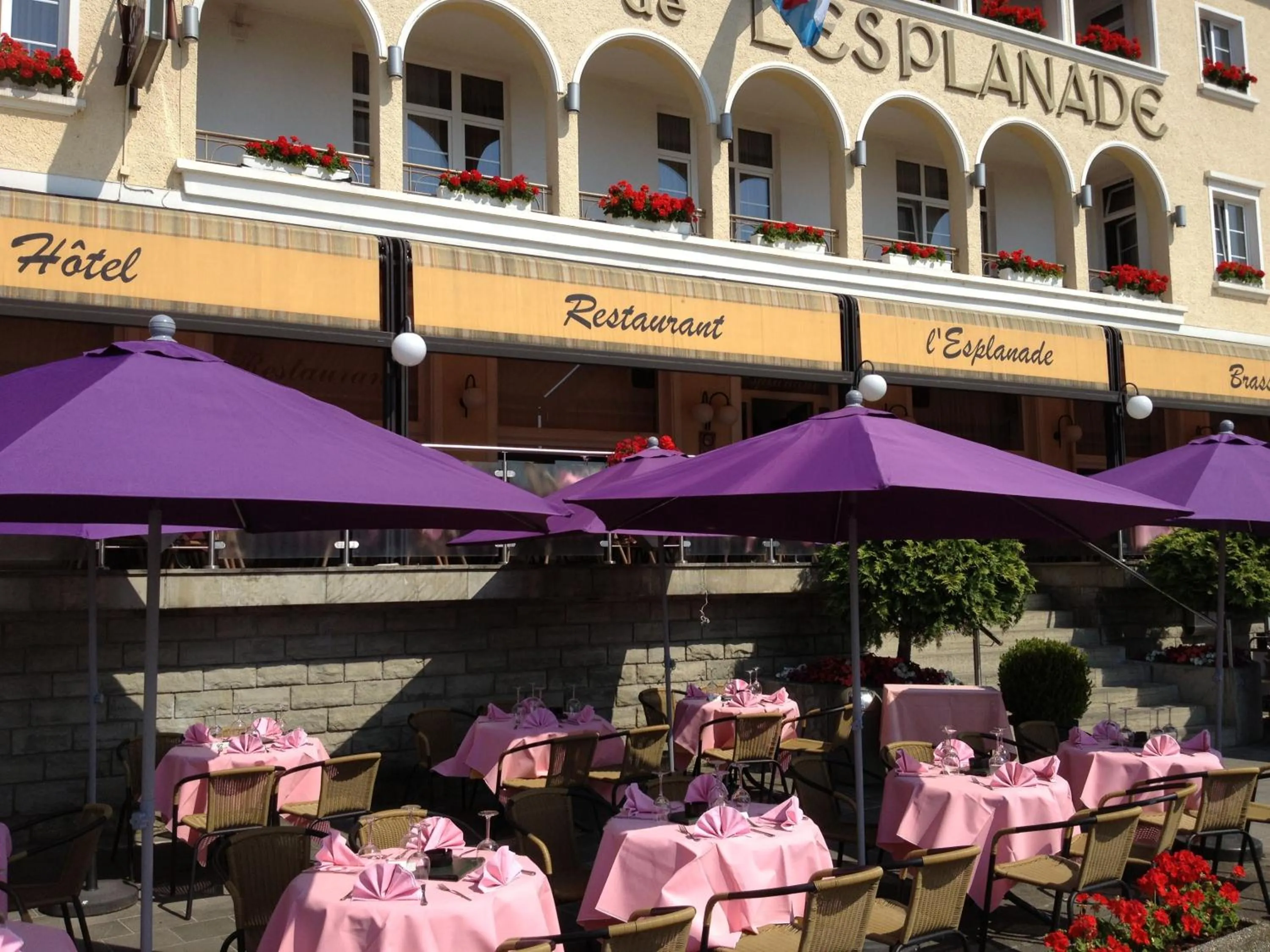 Restaurant/places to eat in Hotel de l' Esplanade