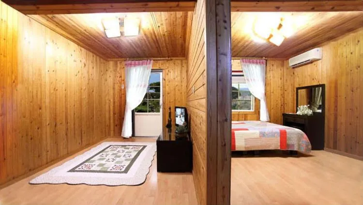 Bed in Ggotmuche Pension