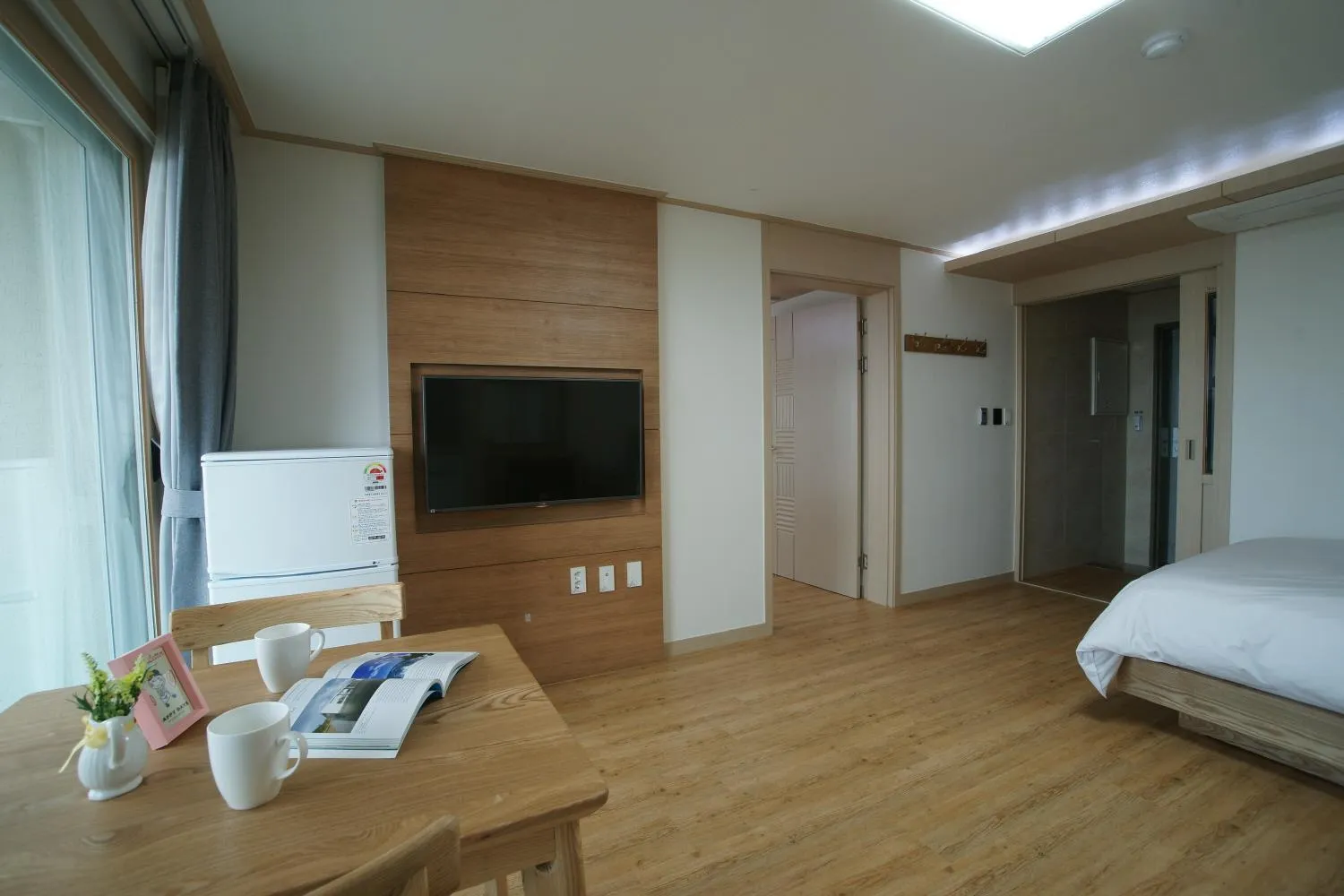 Bed in The Beach Pension