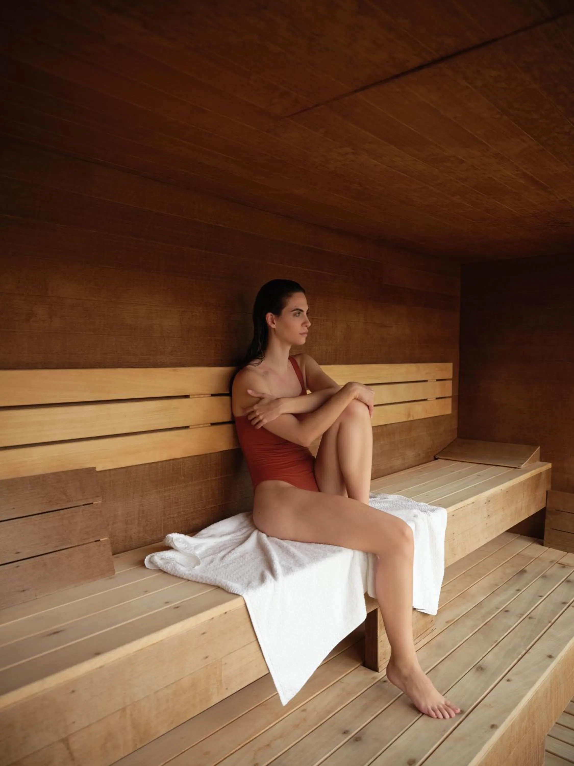 Sauna in SO/ Sotogrande Spa & Golf Resort Hotel