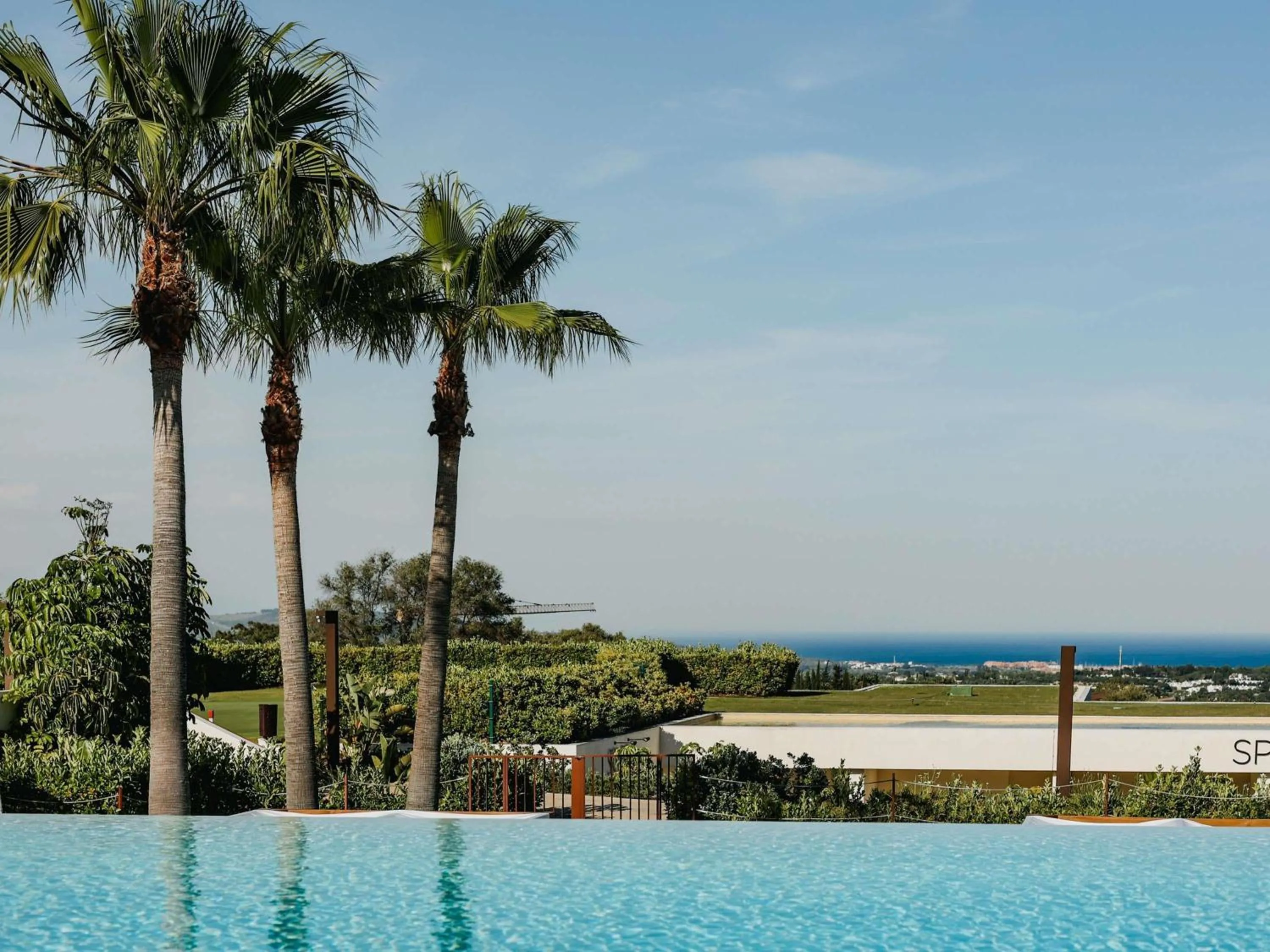 Pool view in SO/ Sotogrande Spa & Golf Resort Hotel